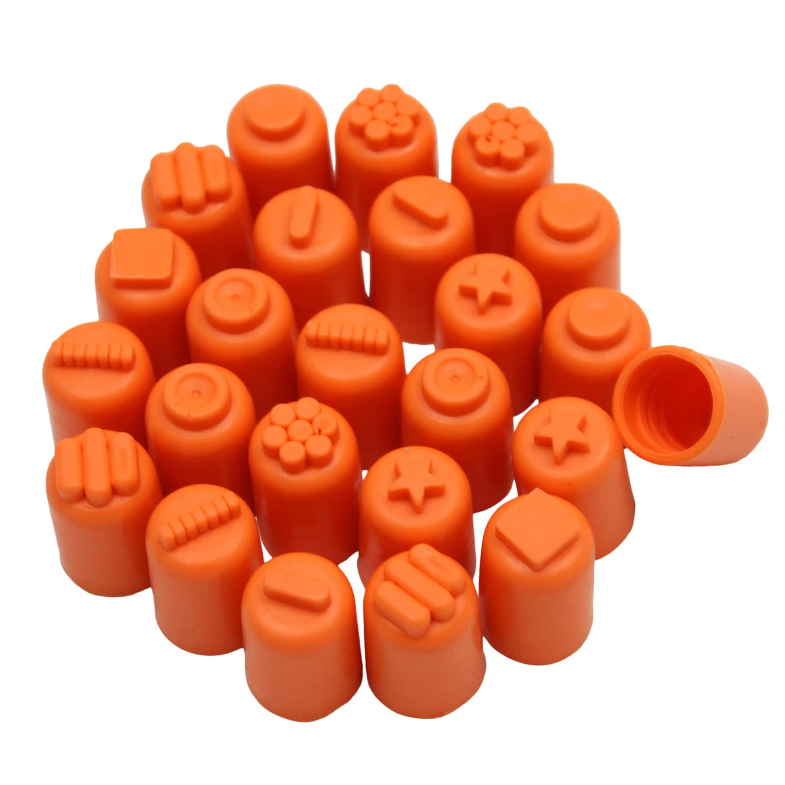 Center Enterprises Ready2learn™ Finger Painter Stamps, 3 Packs of 24