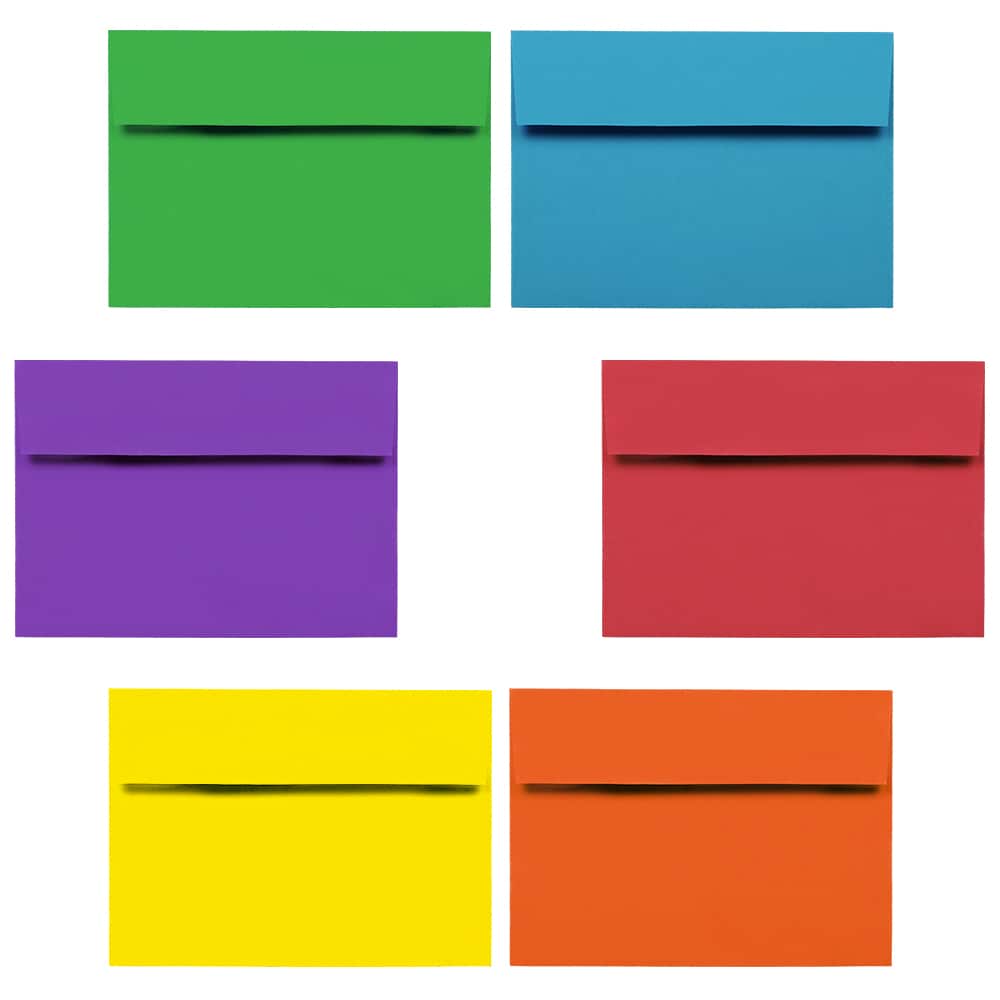 JAM Paper A7 Colored Invitation Envelopes, 150ct.