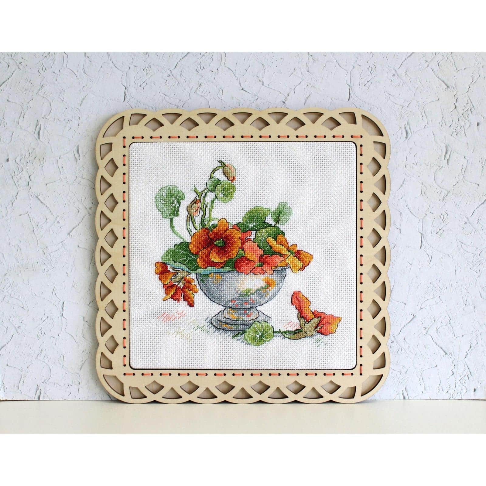 MP Studia Nasturtium Cross Stitch Kit