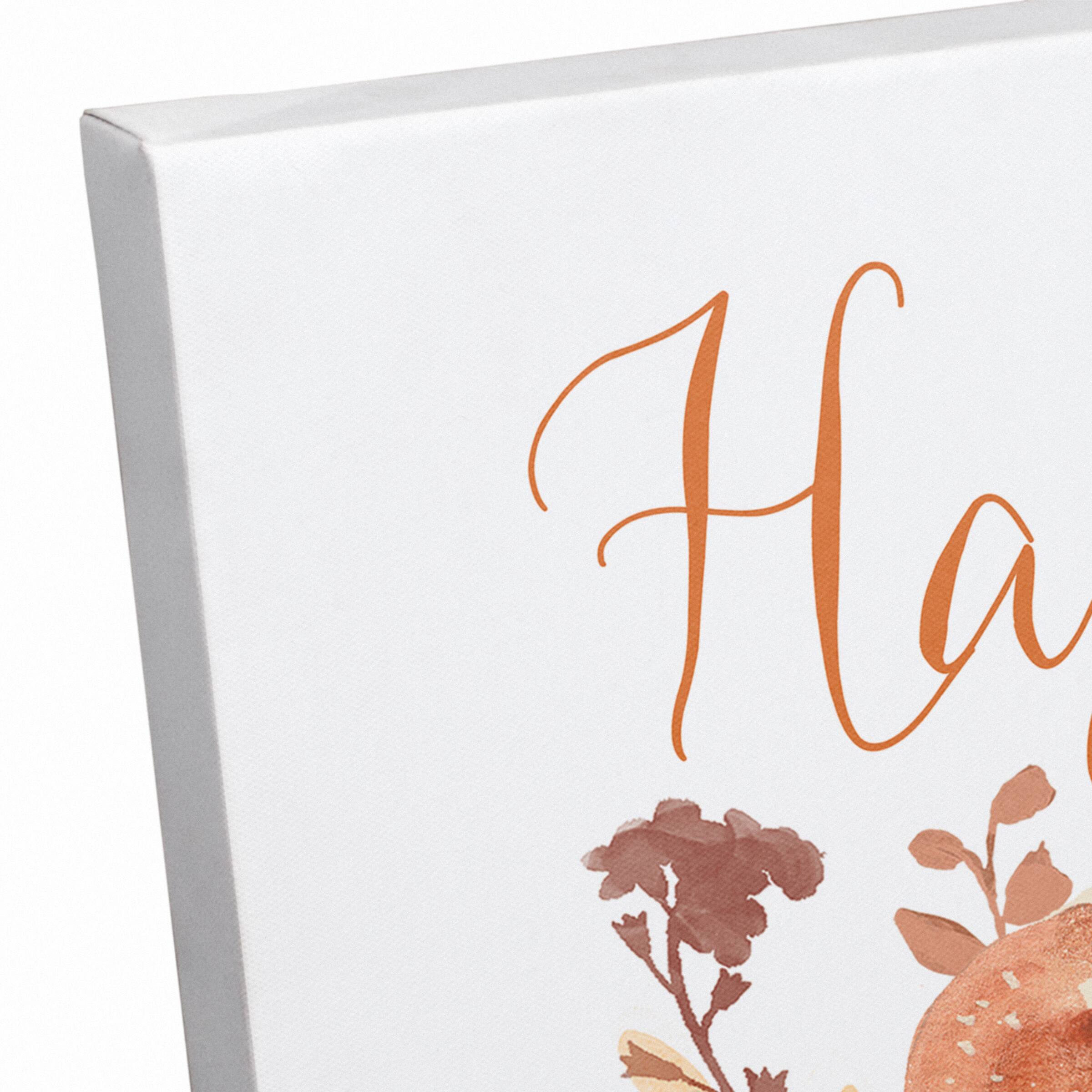 Happy Fall Y'all Canvas Wall Art