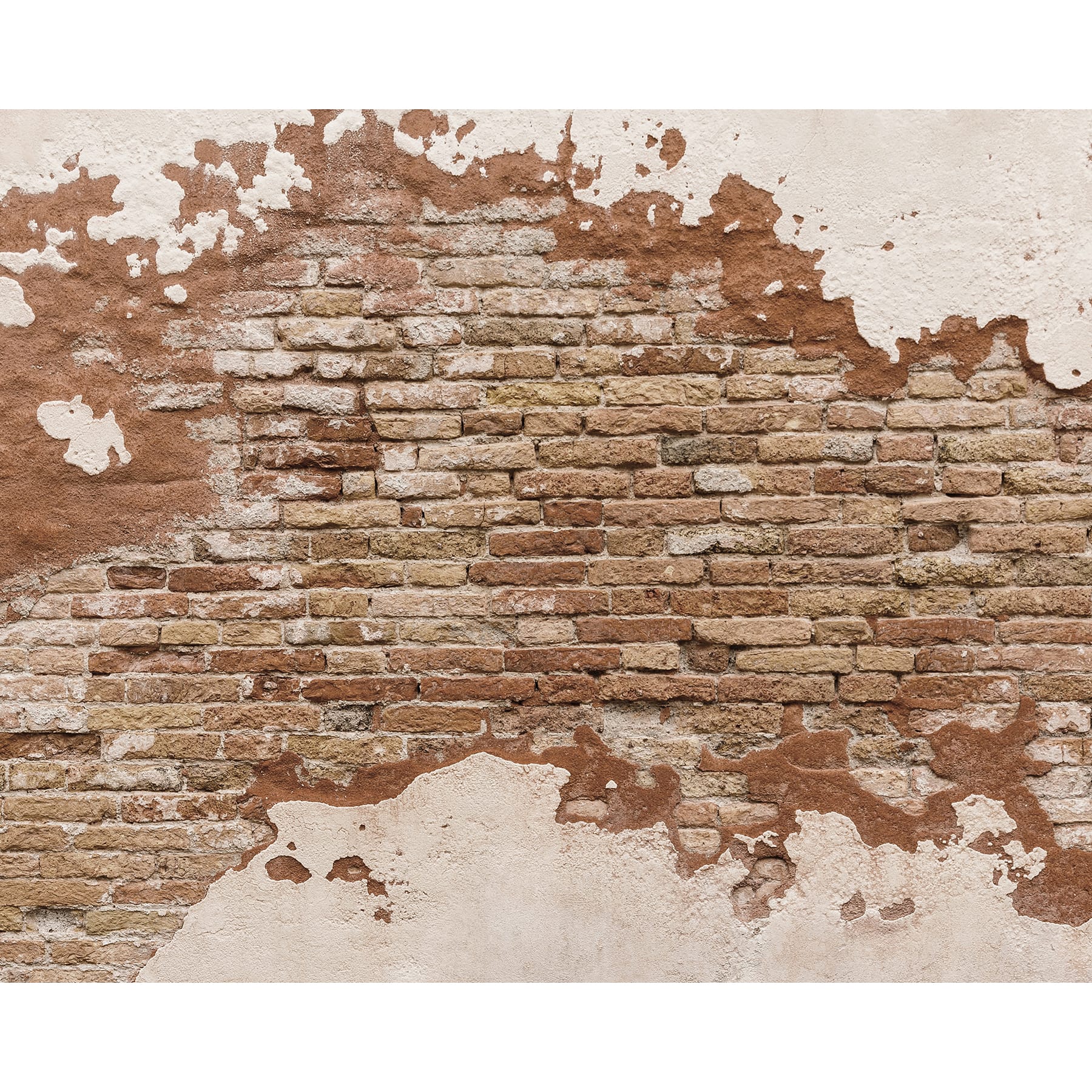 Wall Rogues Distressed Brick Wall Mural in Orange | 10Ft x 8ft | Michaels®
