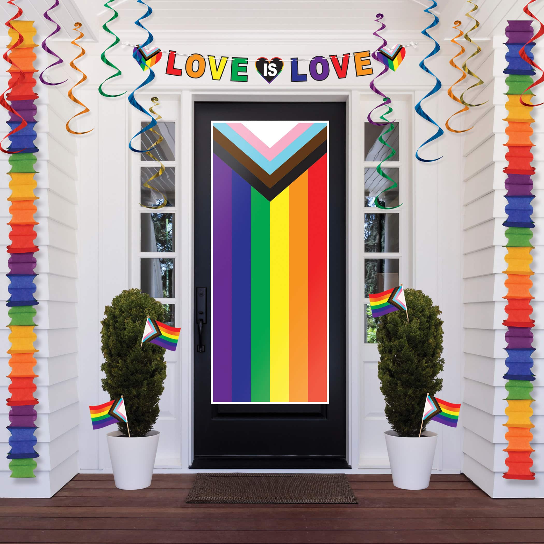 Beistle 6ft. Pride Door Covers, 2ct.