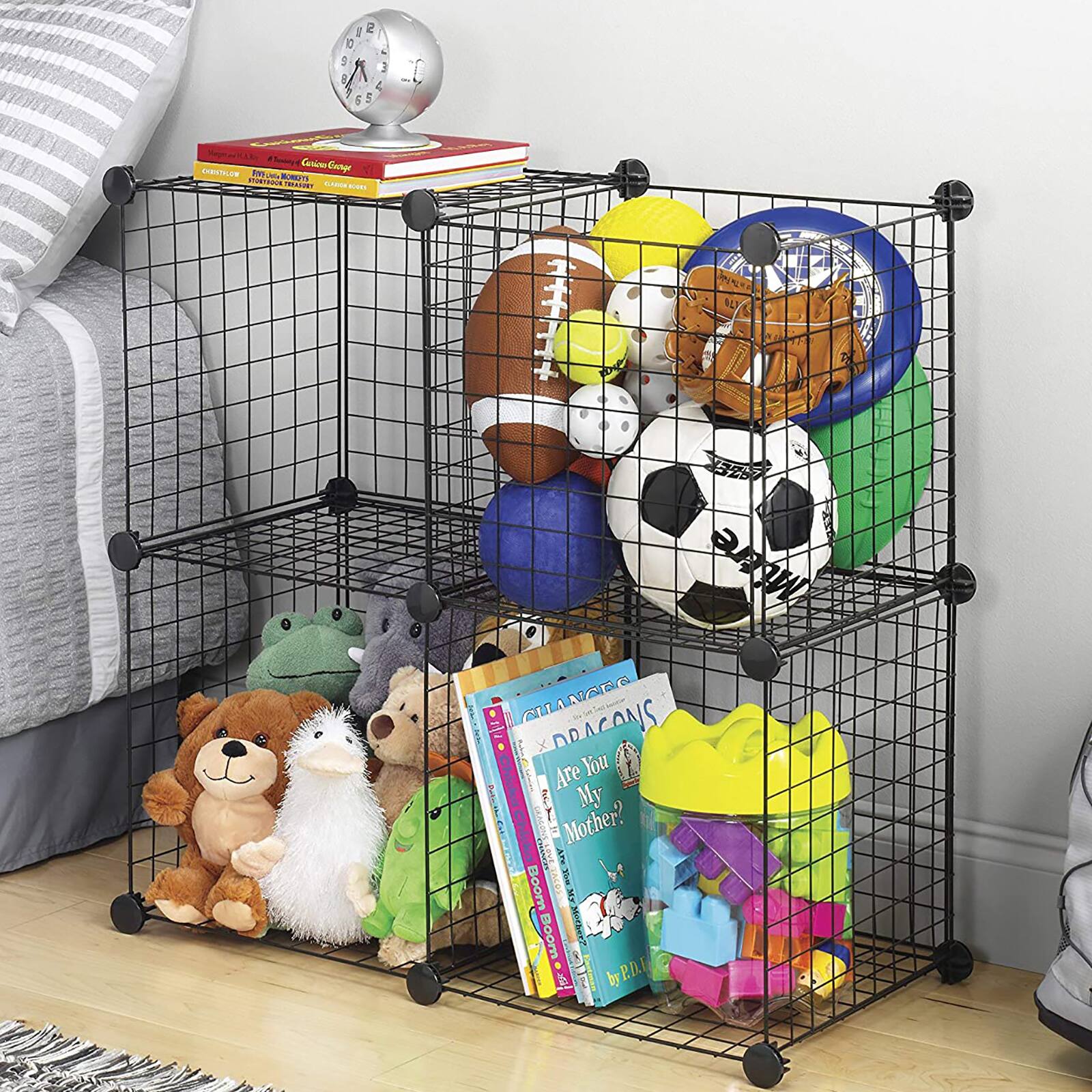 Whitmor Wire Storage Cubes Set