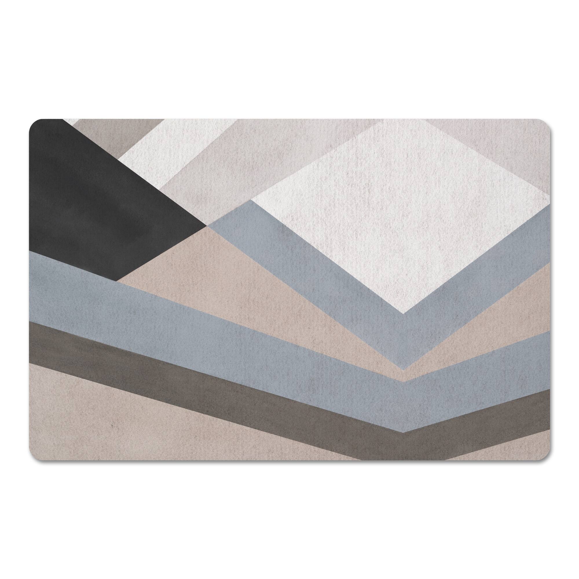 Abstract Geometric 27" x 18" Floor Mat