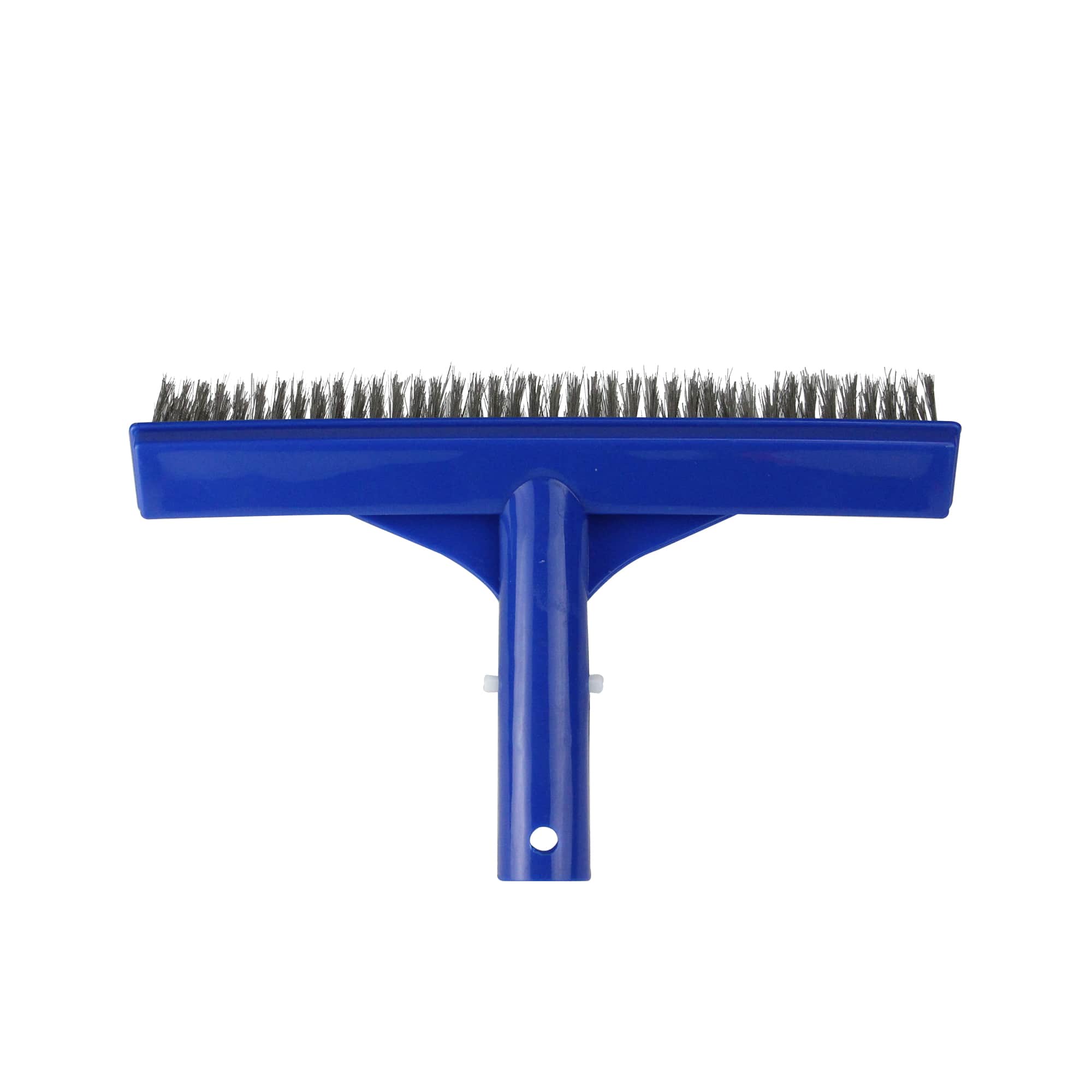 9.75" Blue Stainless Steel Algae Brush for Cement Pools