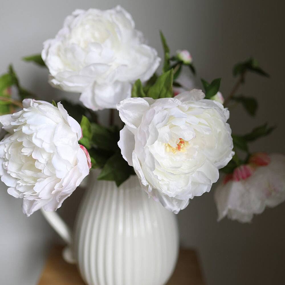 Prestige Botanicals 19.5" Faux Peony Stem