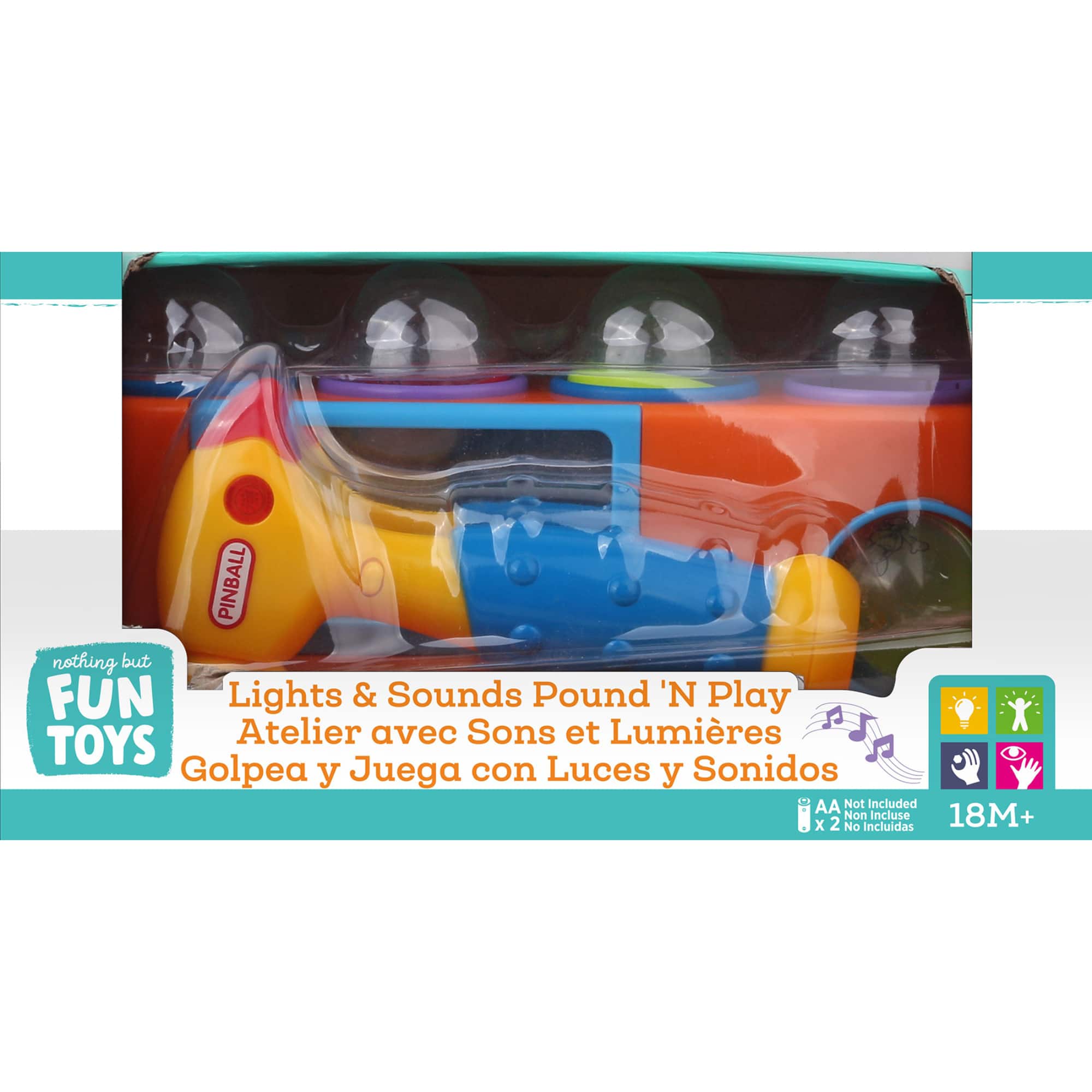 Nothing But Fun Toys Lights & Sounds Pound 'N Play