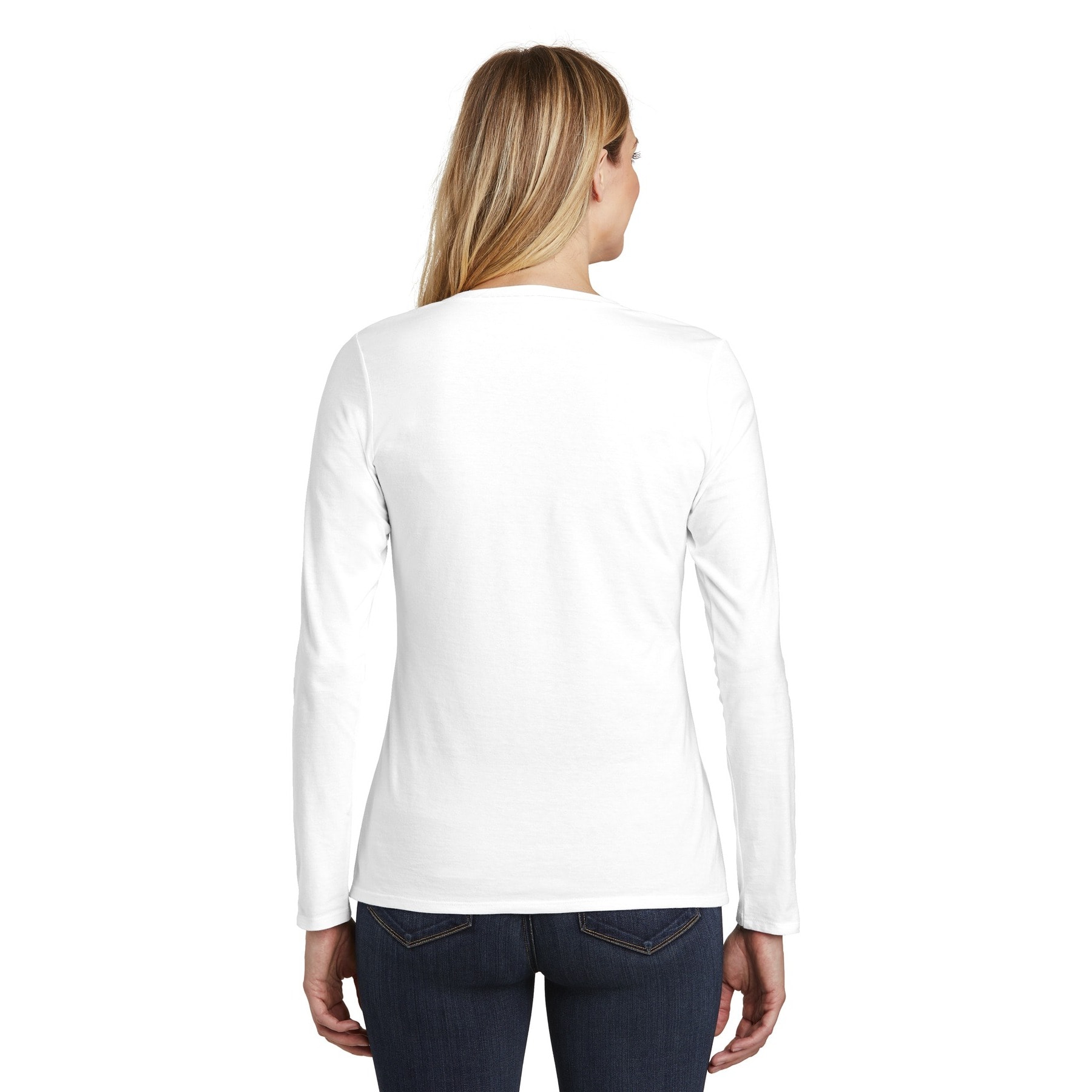 District® Very Important Tee® Long Sleeve V-Neck Women's T-Shirt