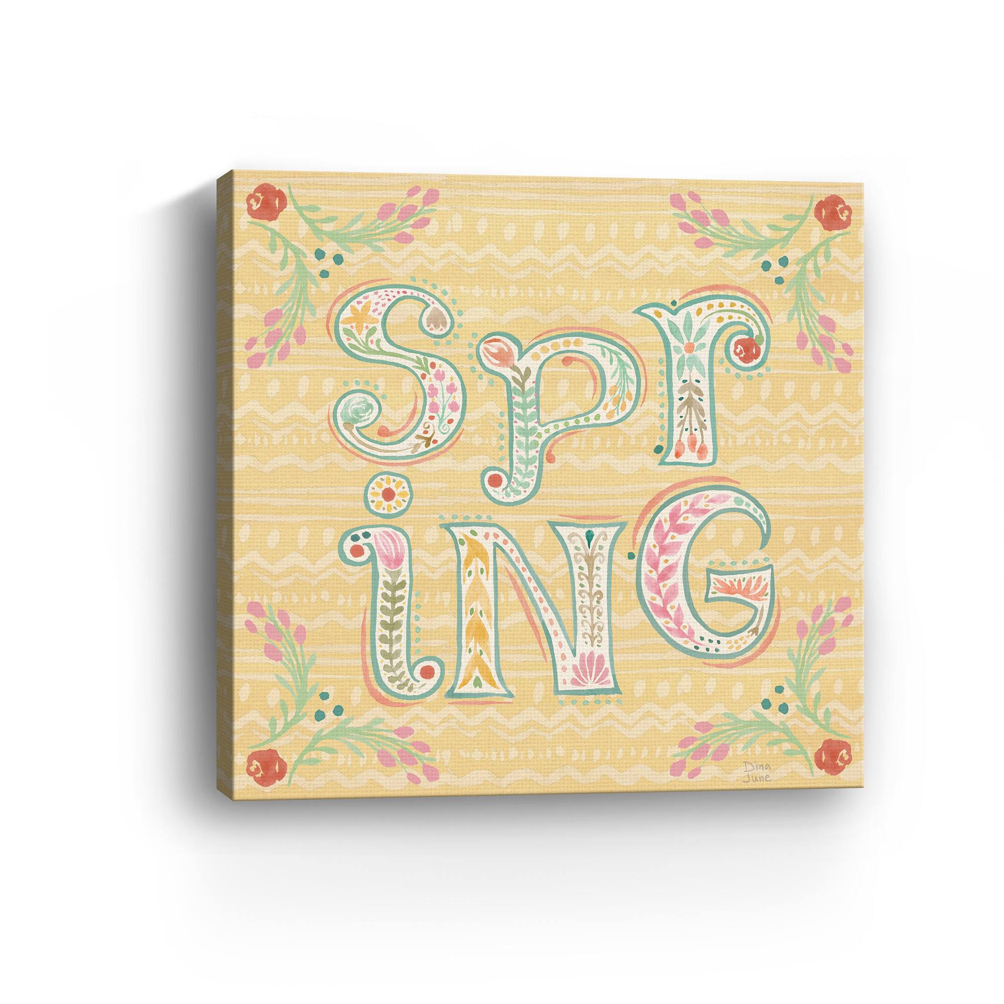 Lumaprints Spring Song VI Canvas Giclée Art
