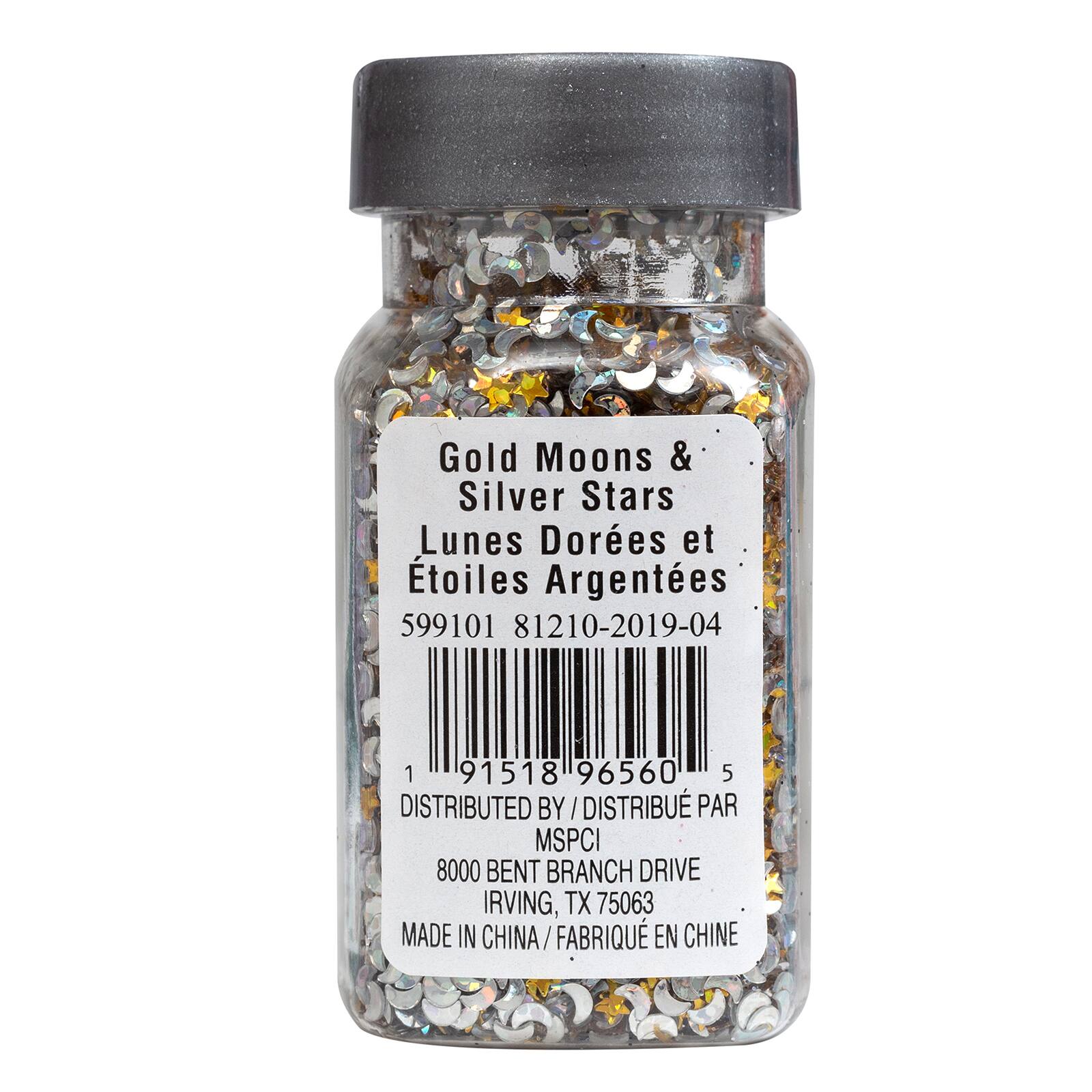 Star & Moon Shaped Glitter by Recollections™
