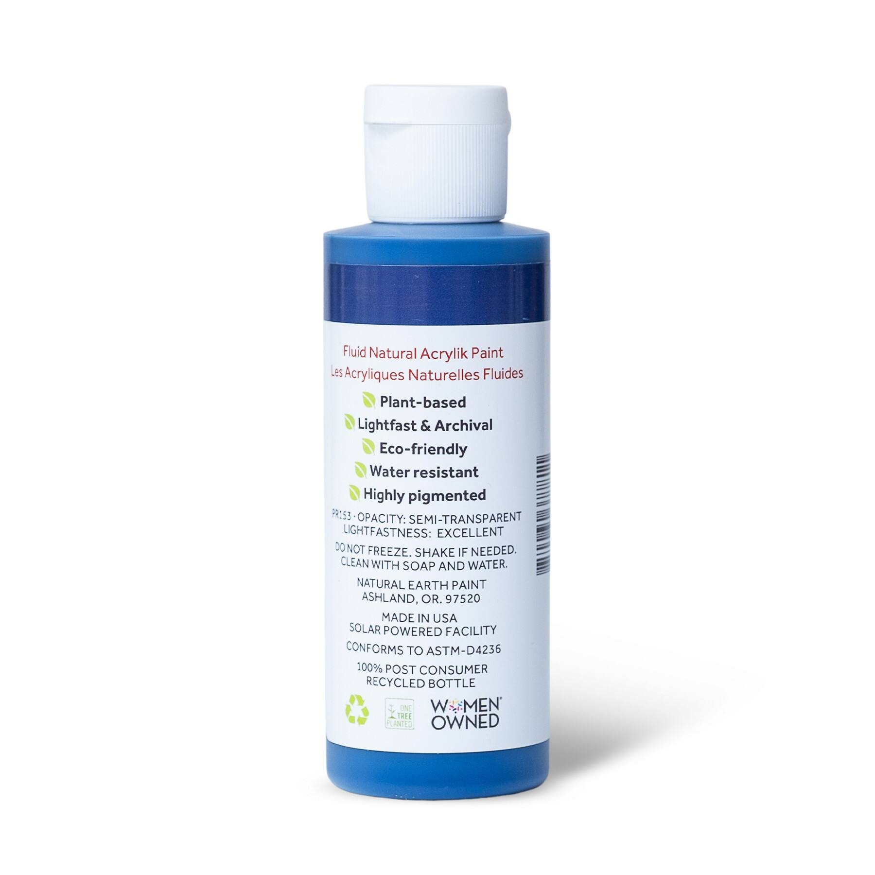 Natural Earth Paint 4oz. Fluid Acrylik Paint
