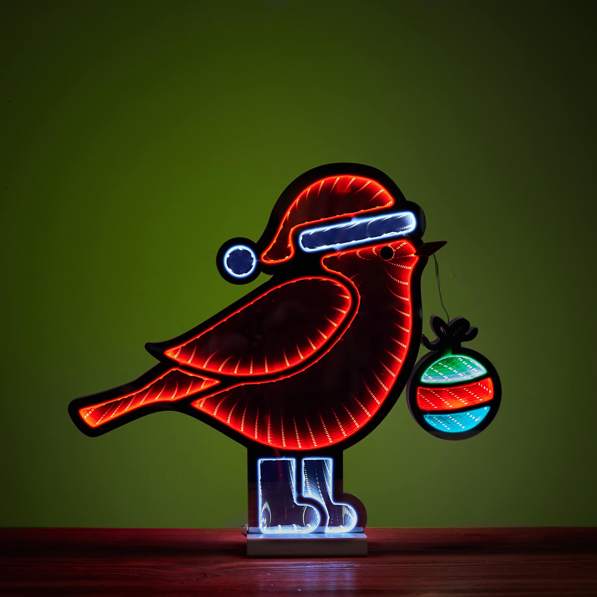 18" Holiday Cardinal Bird EkkoLight