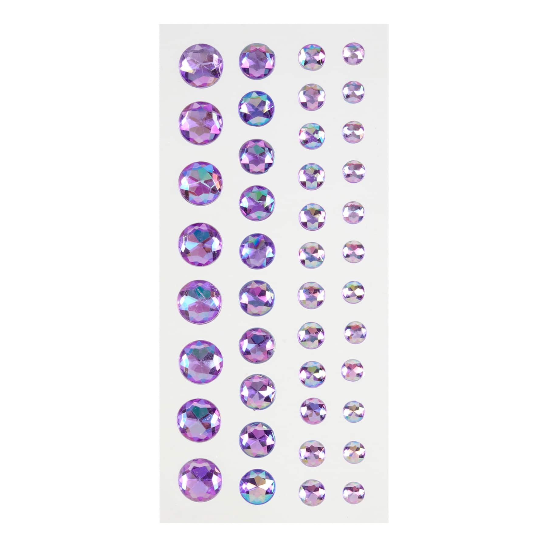 Recollections™ Rhinestones, Adhesive Backed Light Purple