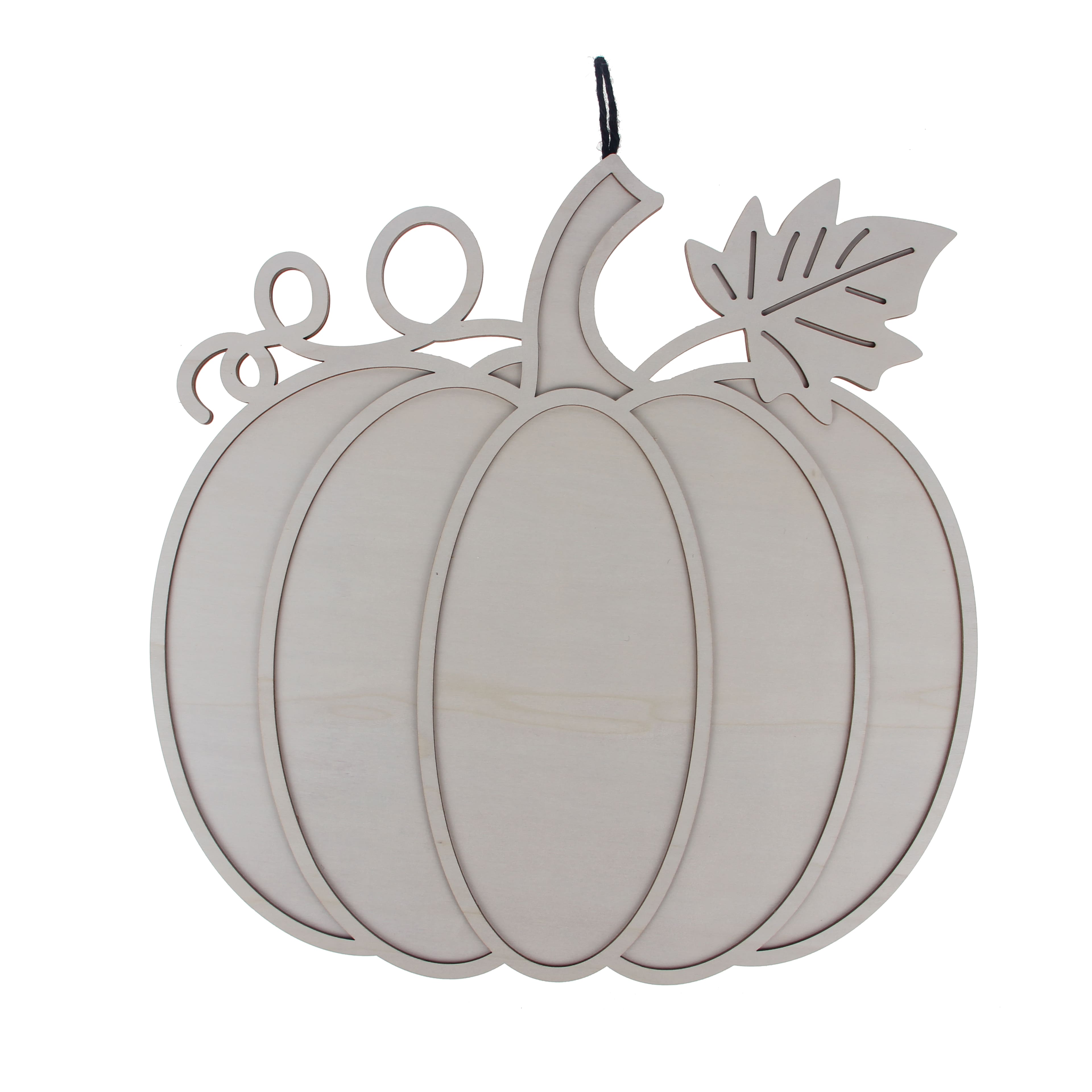 15.5" Pumpkin DIY Wood Plaque by Make Market®