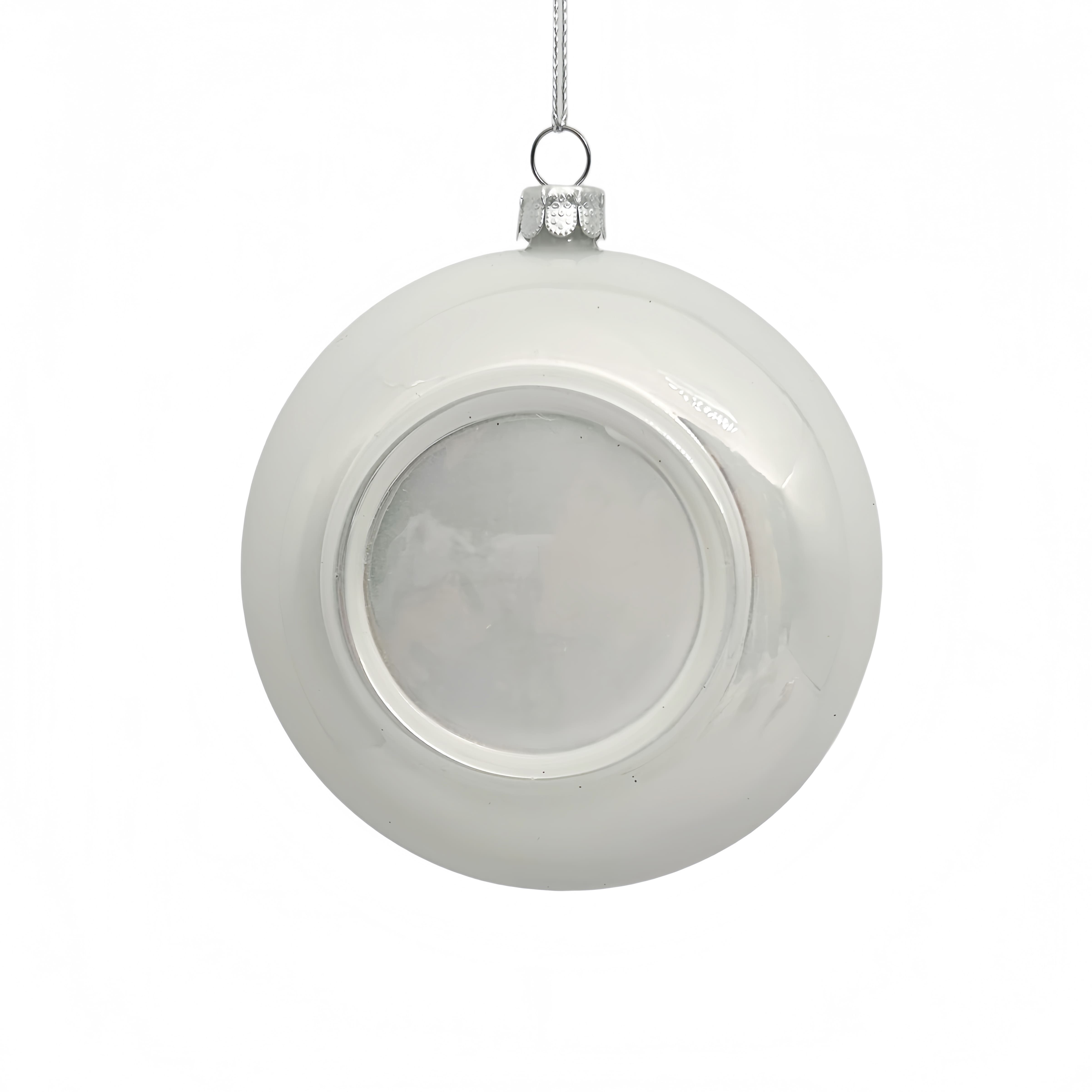4" Oyster Plate Glass Ornament by Ashland®