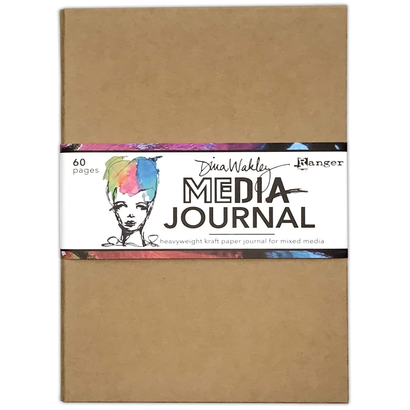 Dina Wakley Media Journal 7.75" x 10.25", Kraft