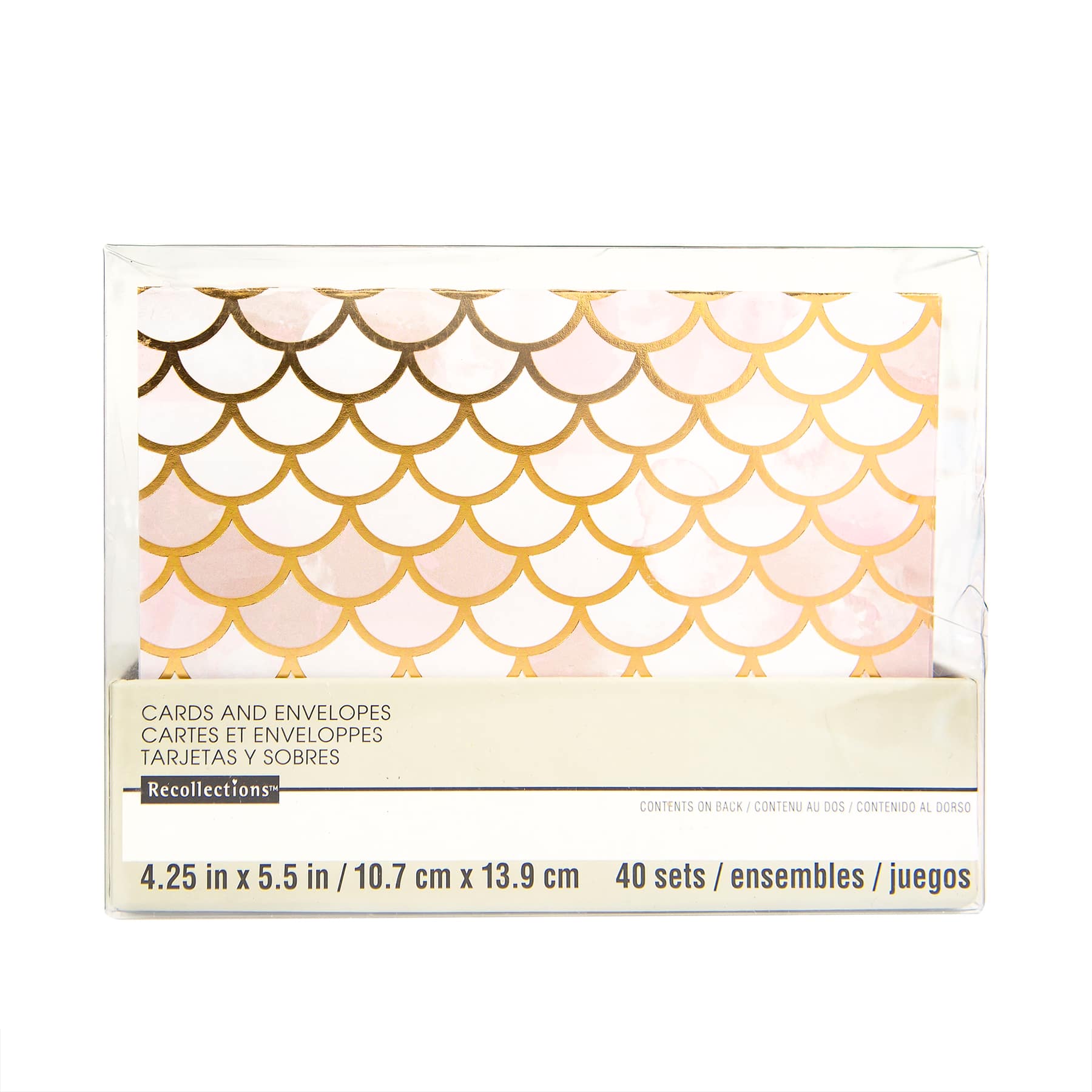 Assorted Mermaid Coast Cards & Envelopes by Recollections™, 4.25" x 5.5"