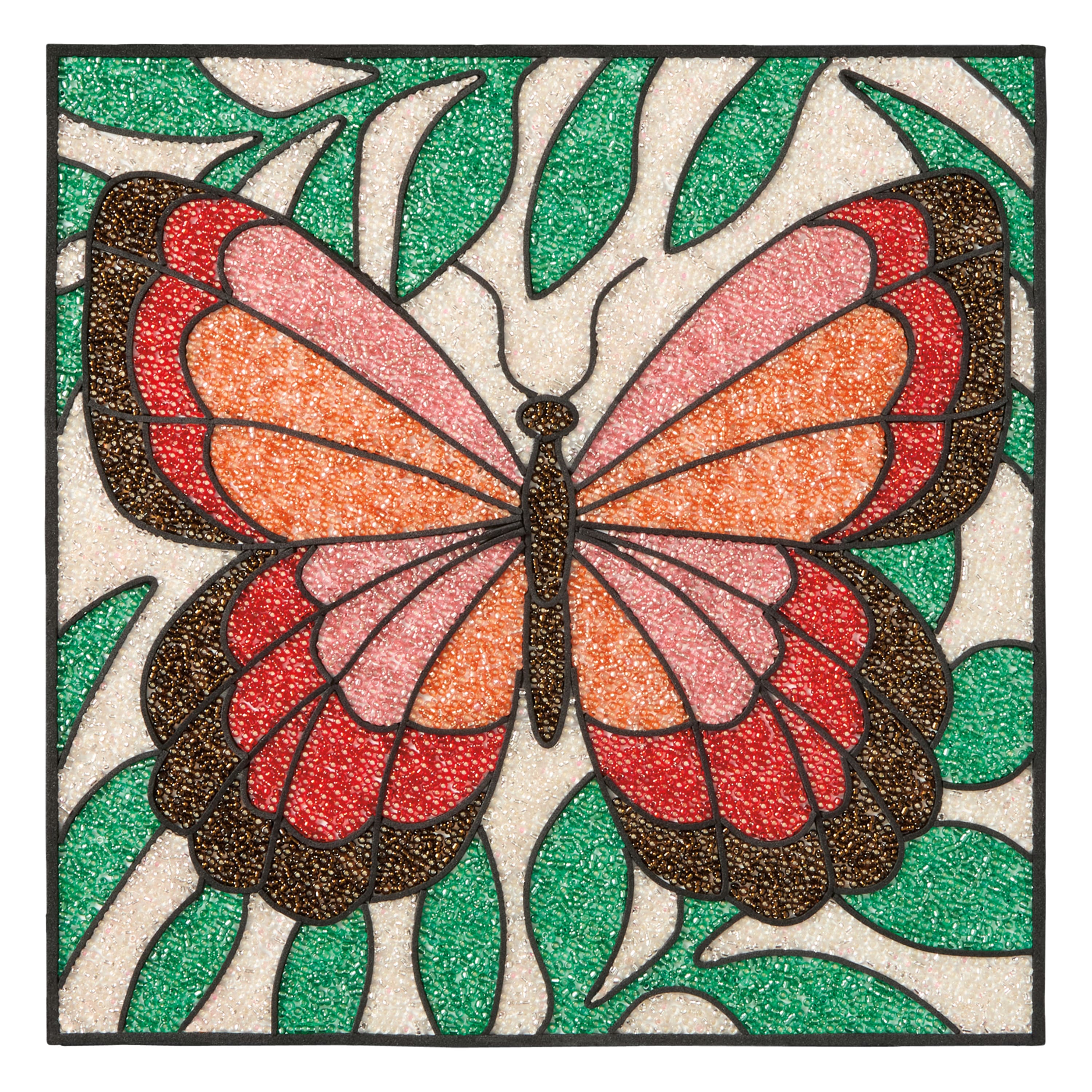 10" x 10" Butterfly Bead Art Kit by Make Market®