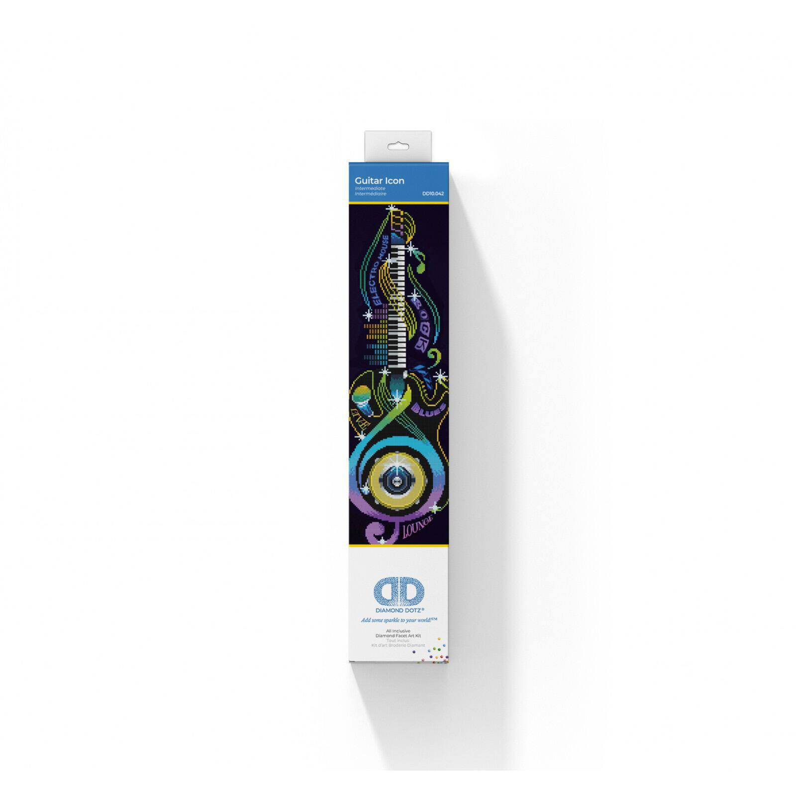 Diamond Dotz® Guitar Icon Diamond Painting Artwork Kit