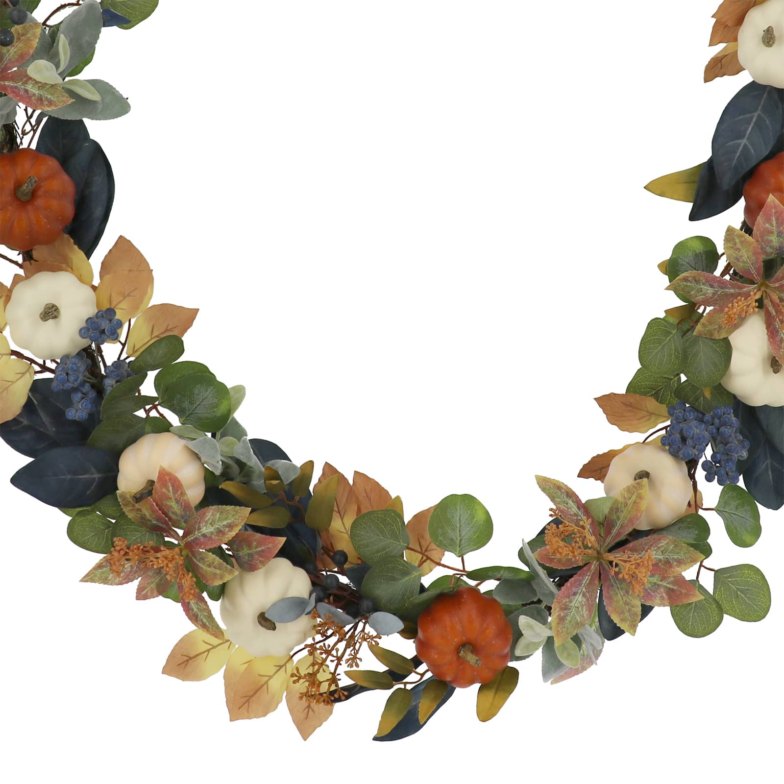 6ft. Fall Leaves & Blue Berry Garland by Ashland®