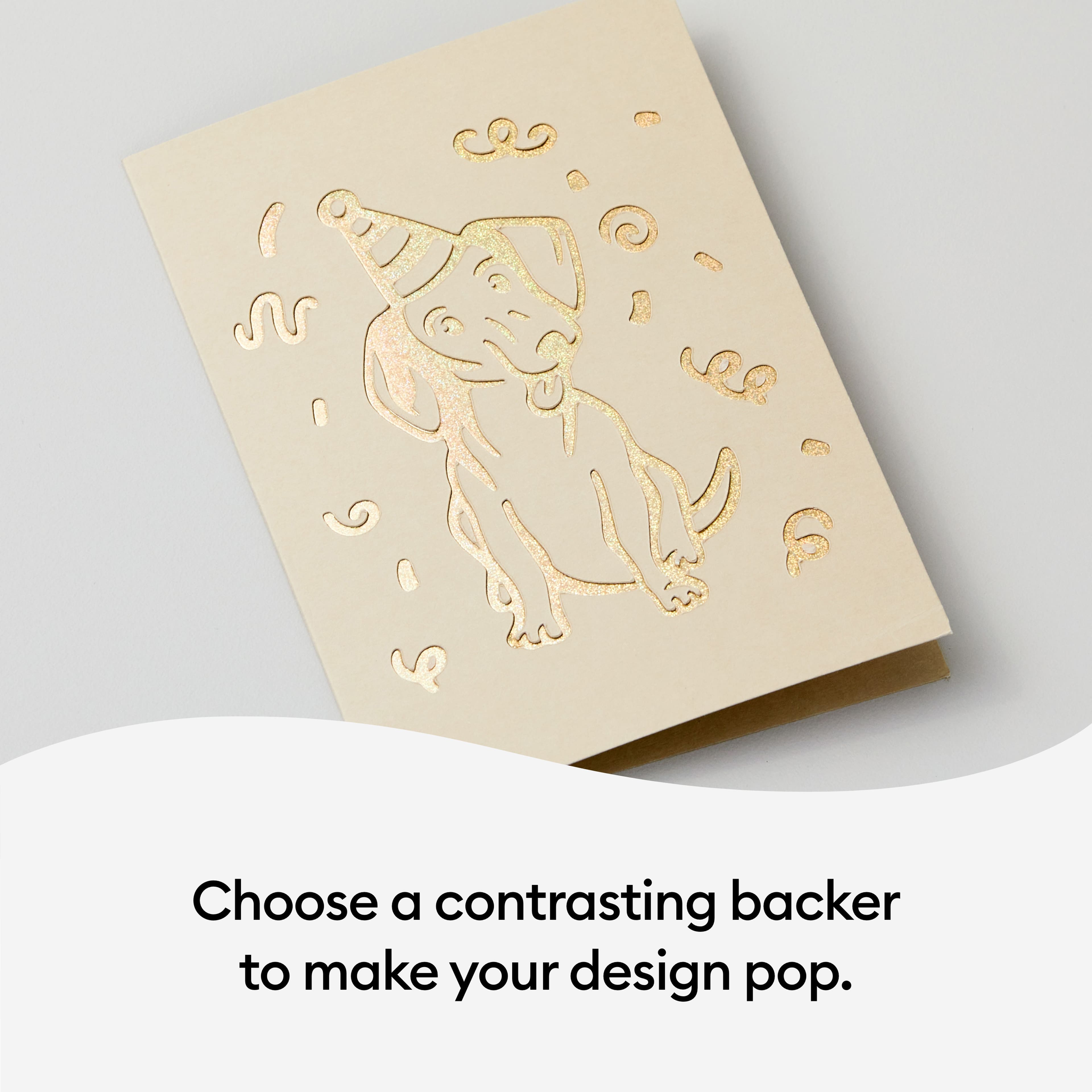 Cricut® R40 Cutaway Cards, Neutrals Sampler