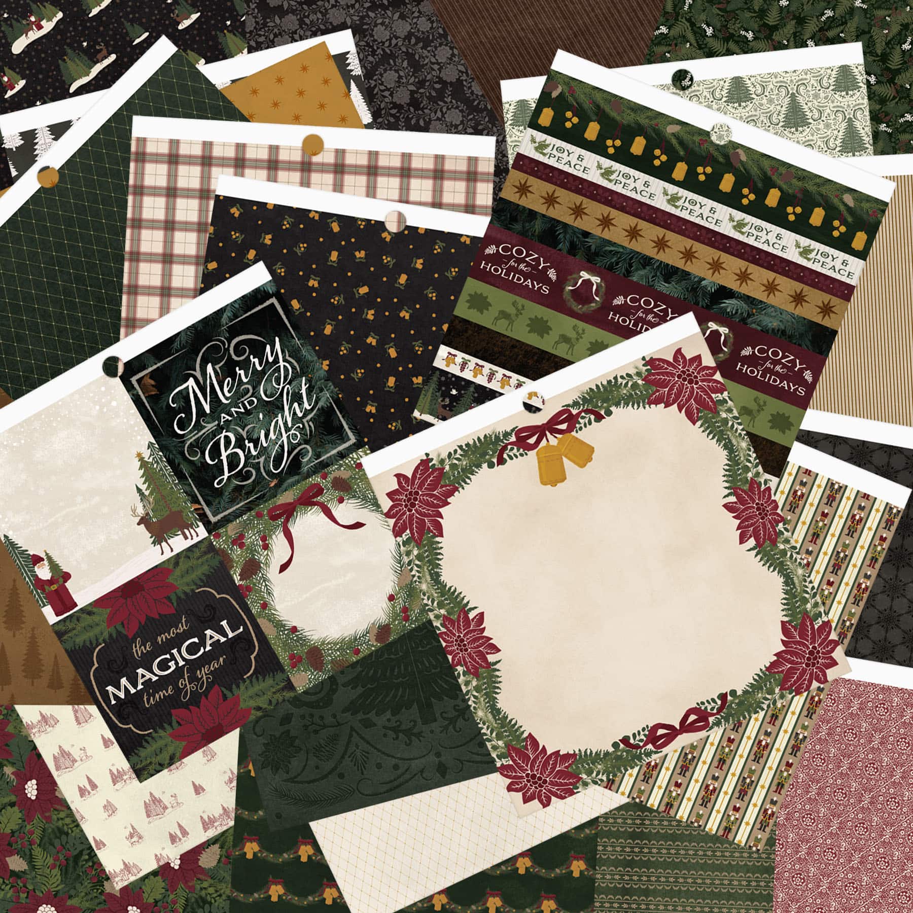 6" x 6" Joy Double-Sided Cardstock Paper Pad by Recollections™, 24 Sheets