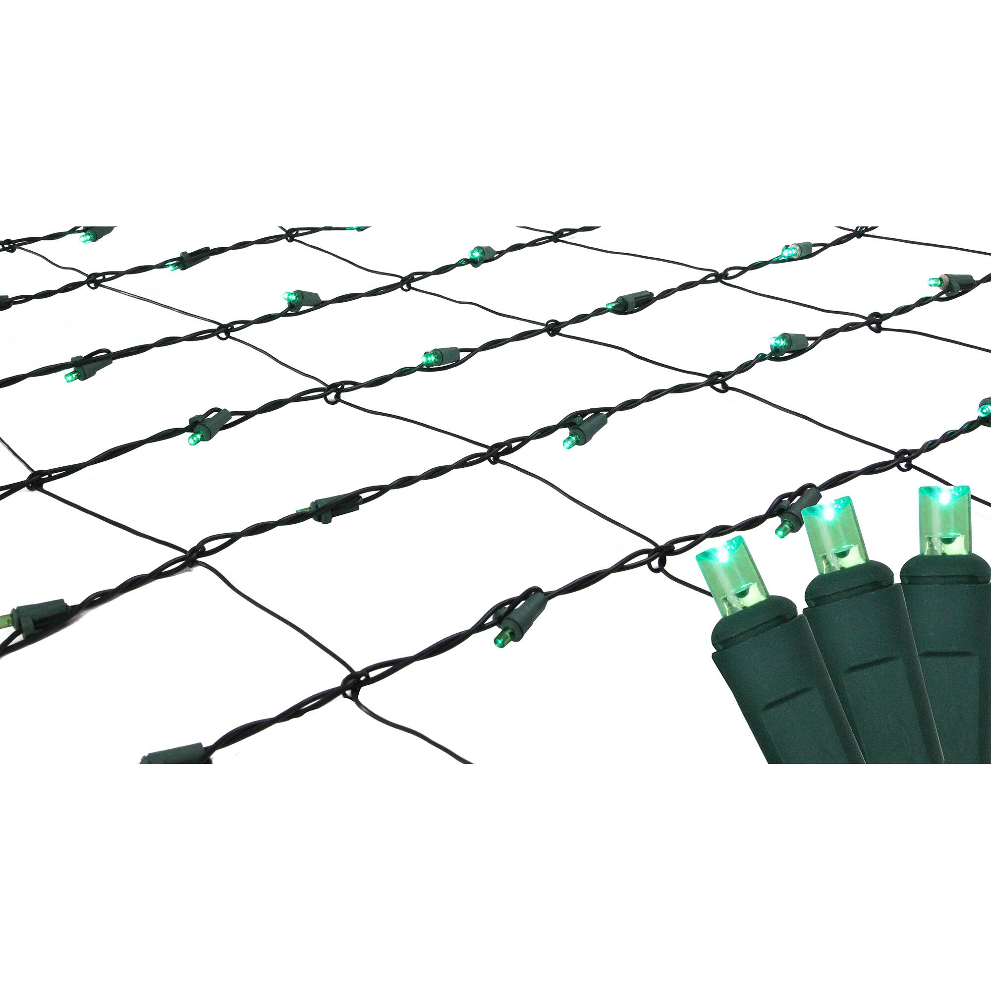4ft. x 6ft. LED Wide Angle Net Style Christmas Lights