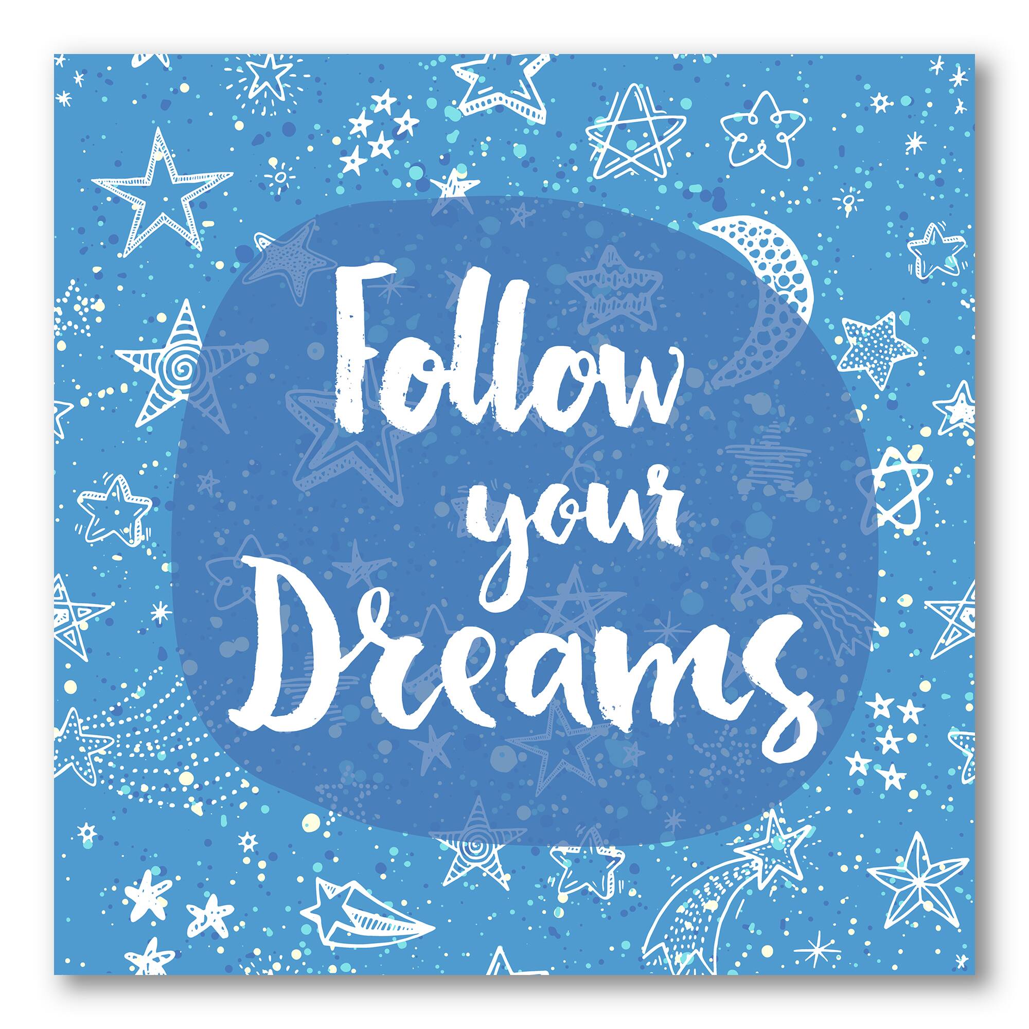 Designart - Follow Your Dreams II