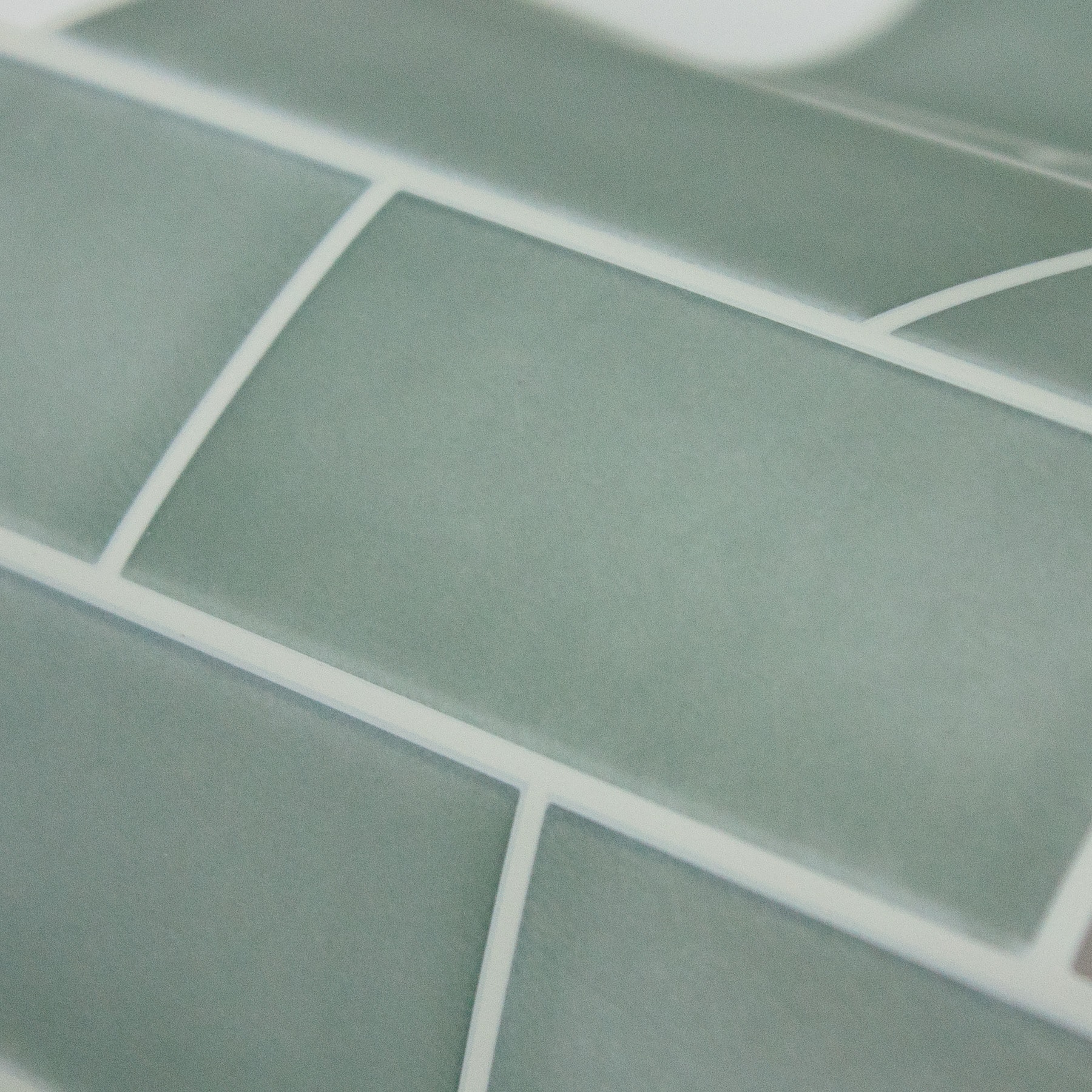 RoomMates Sage Green Ceramic Peel & Stick Sitcktiles