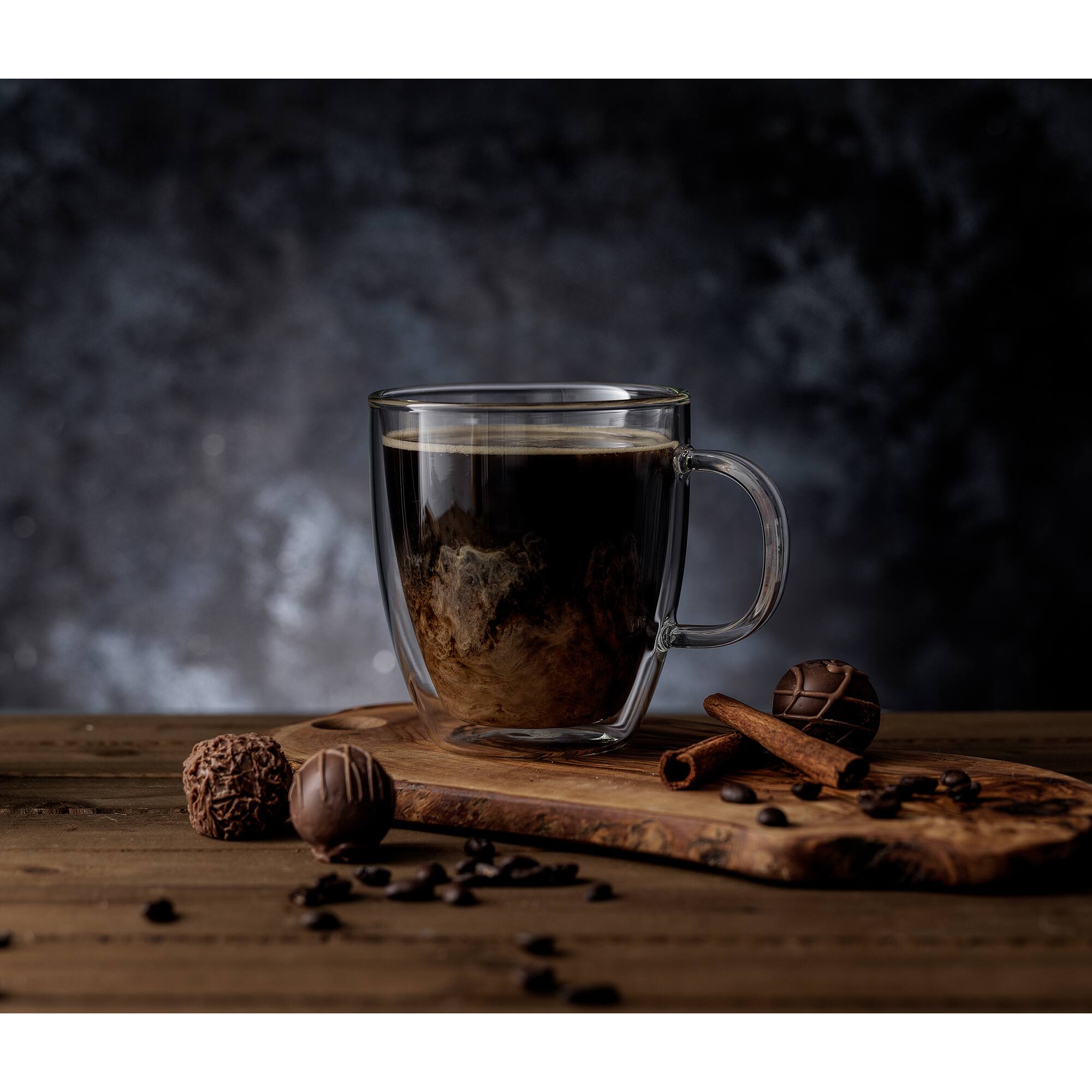 JoyJolt® 13.5oz. Savor Double Wall Coffee Glasses, 4ct.