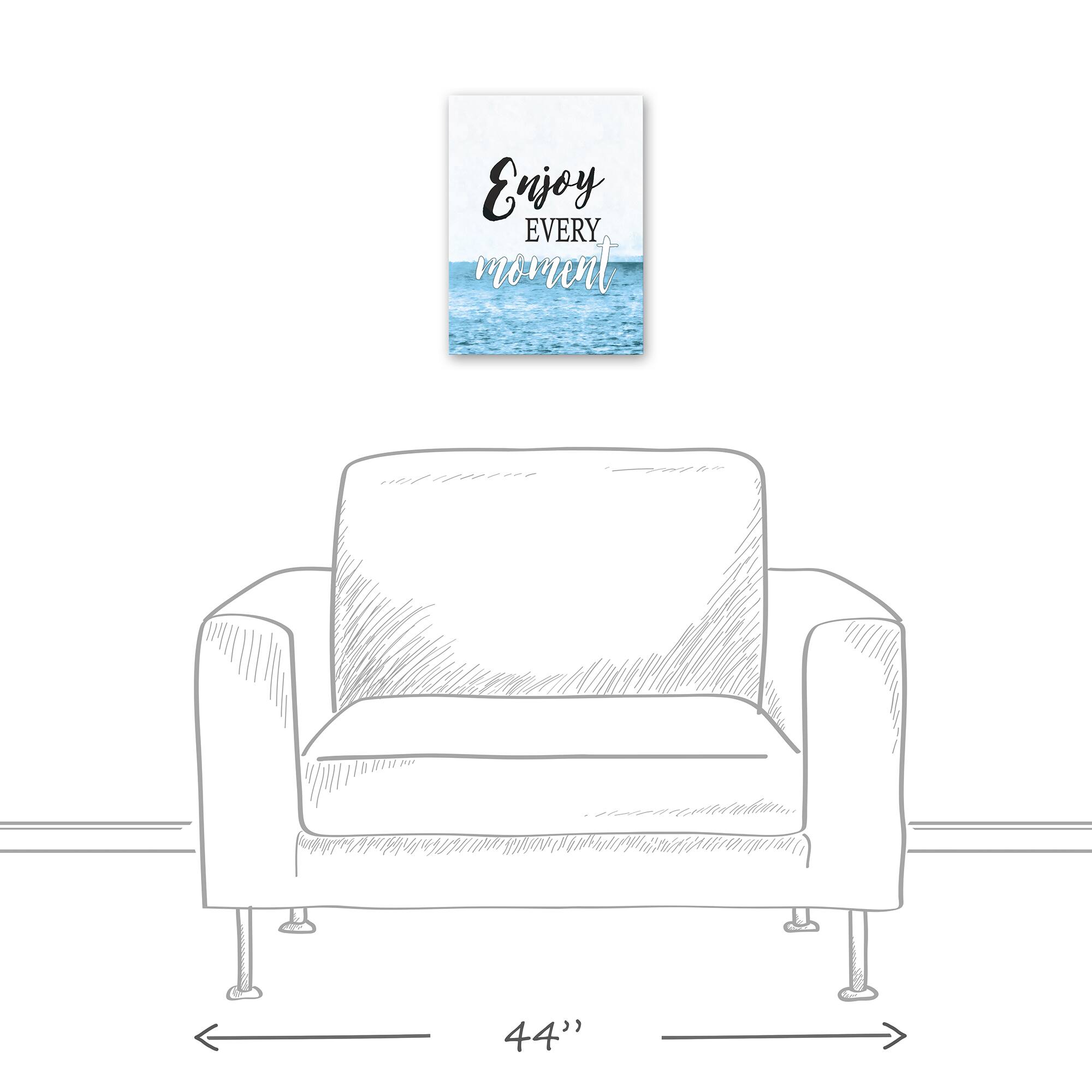 Enjoy Every Moment 12" x 16" Canvas Wall Art