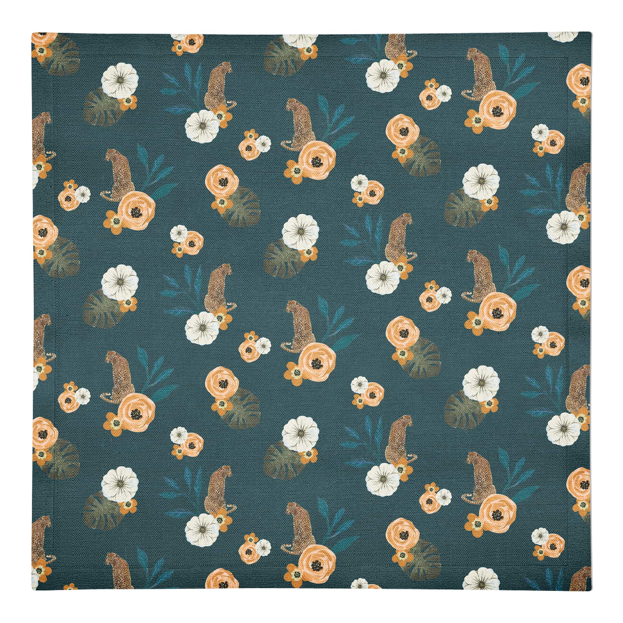 Tropical Jag Cotton Twill Napkin