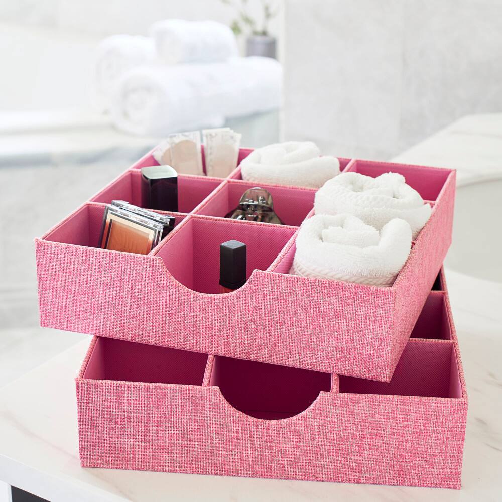 Household Essentials 9-Compartment Drawer Organizers