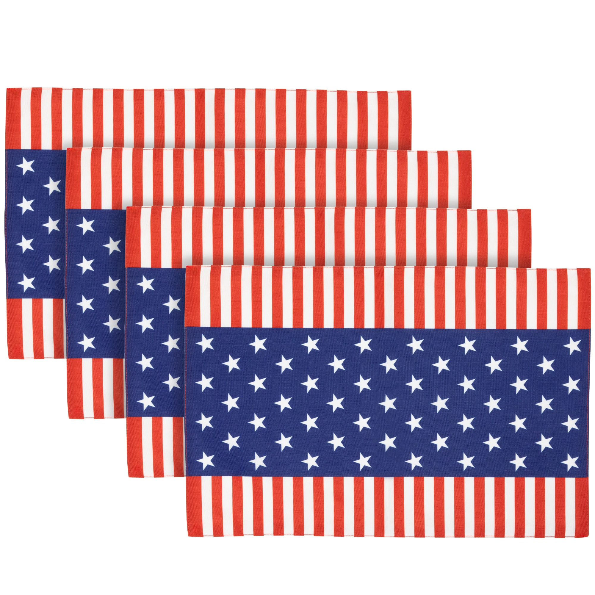 Stars & Stripes Americana Printed Placemats, 4ct.