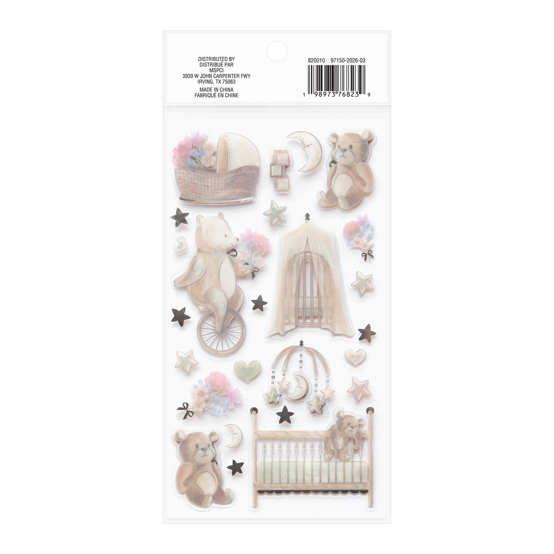 Neutral Baby 3D Stickers by Recollections™