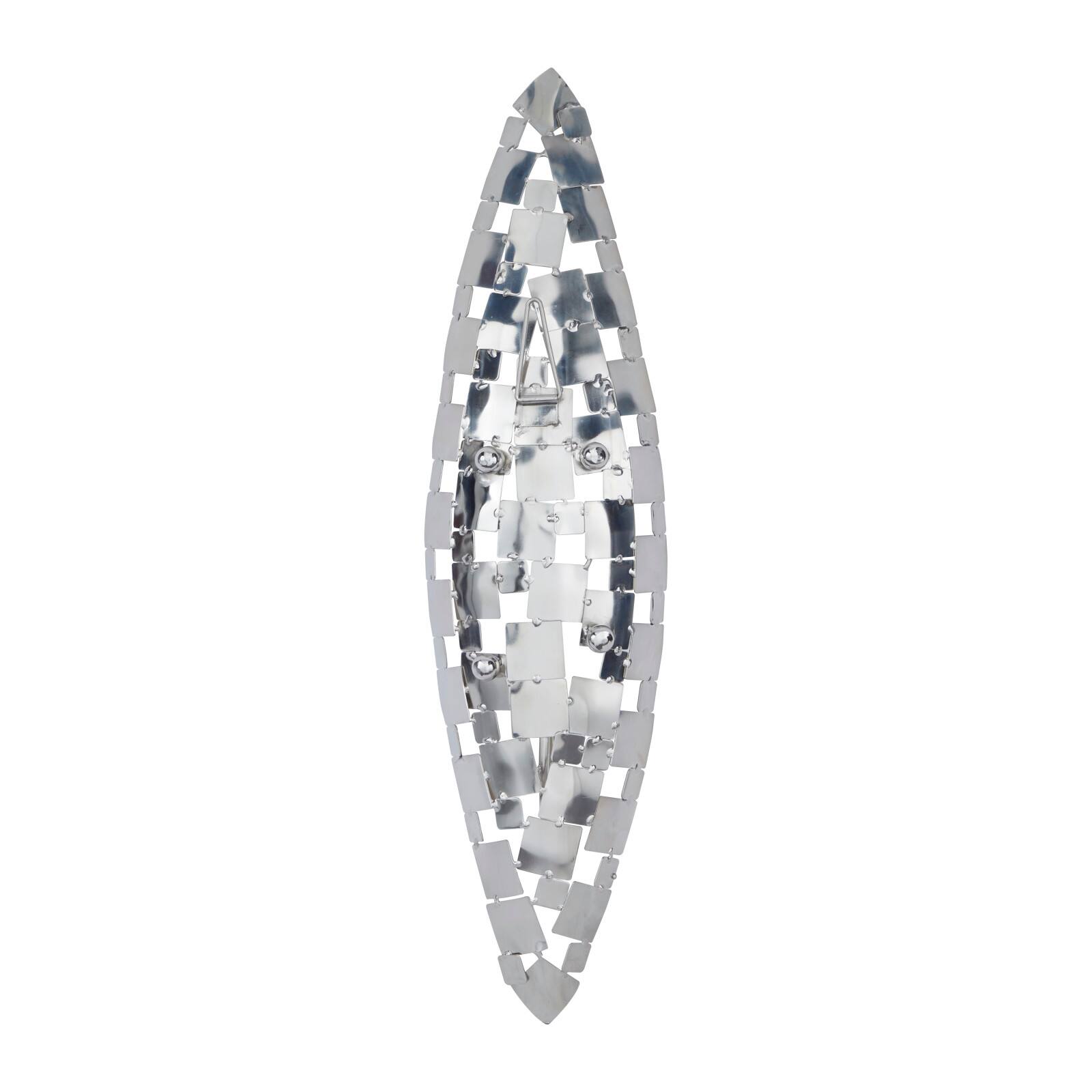 20" Silver Contemporary Wall Sconce
