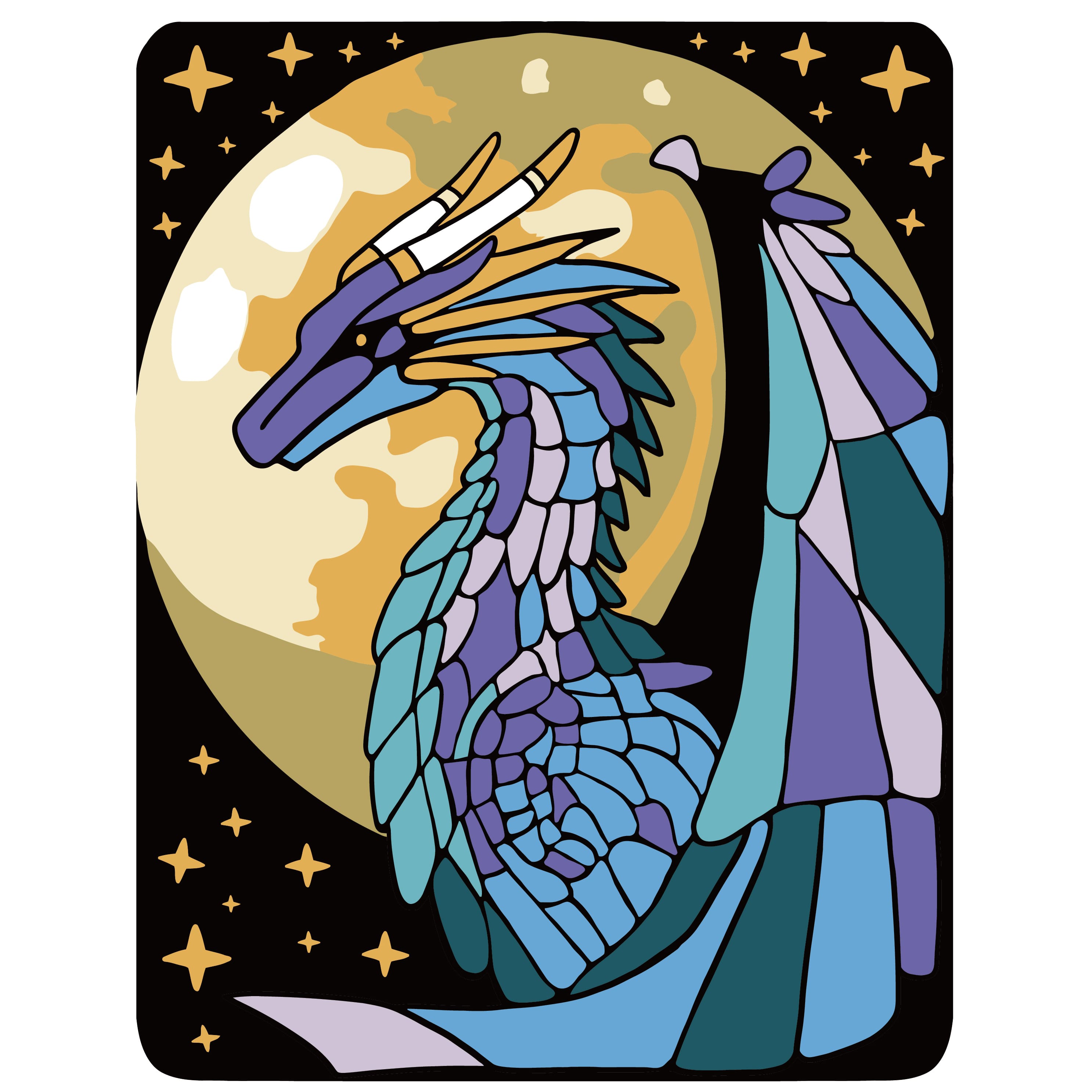 Starlight Dragon Paint Marker-by-Number Kit by Artist's Loft®