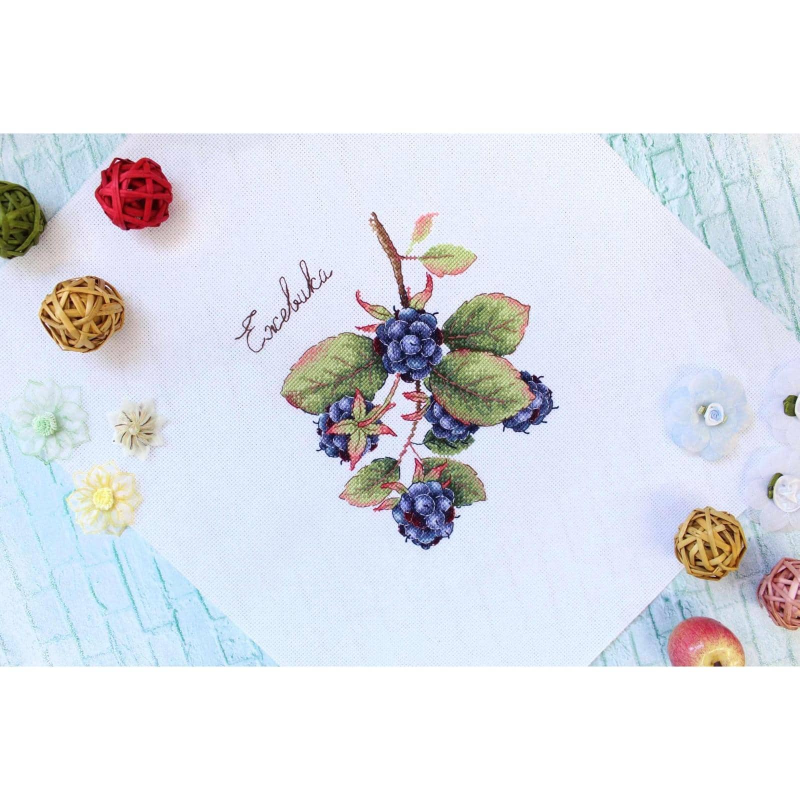 MP Studia Gifts of Nature. Blackberry Cross Stitch Kit