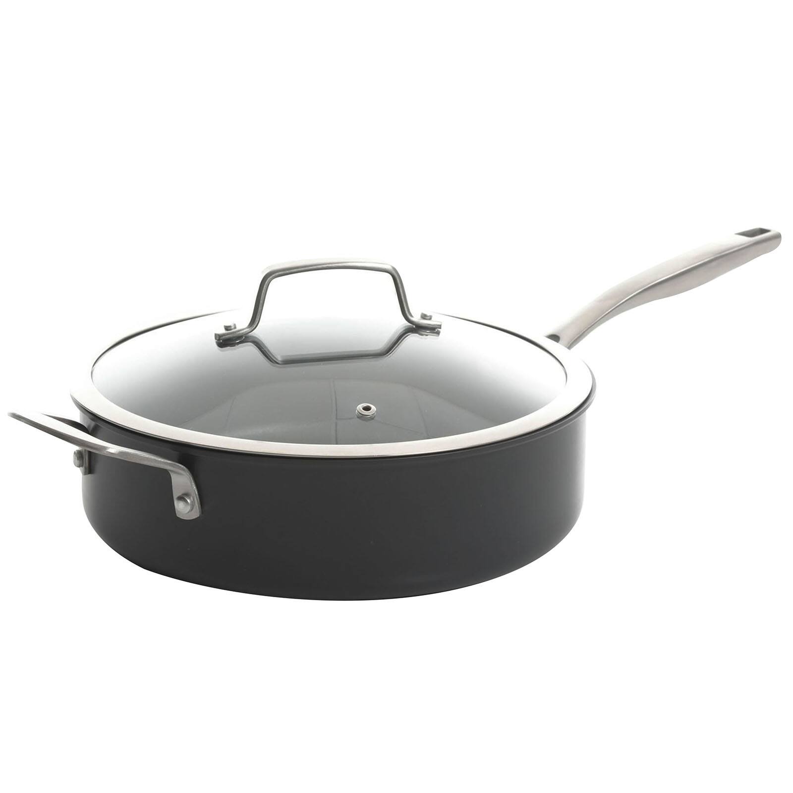 Kenmore® Pro Arbor Heights 10-Piece Black Nonstick Aluminum Cookware Set