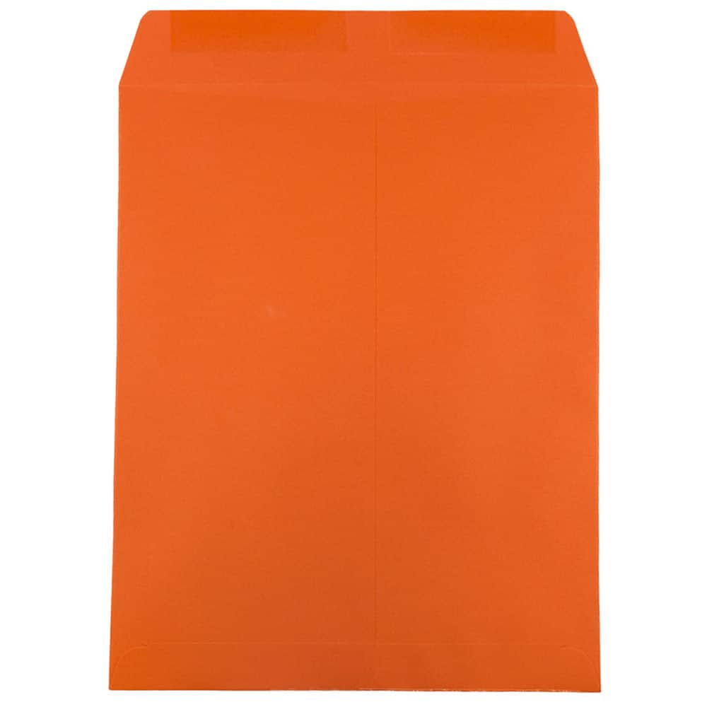 JAM Paper 10" x 13" Orange Open End Catalog Envelopes