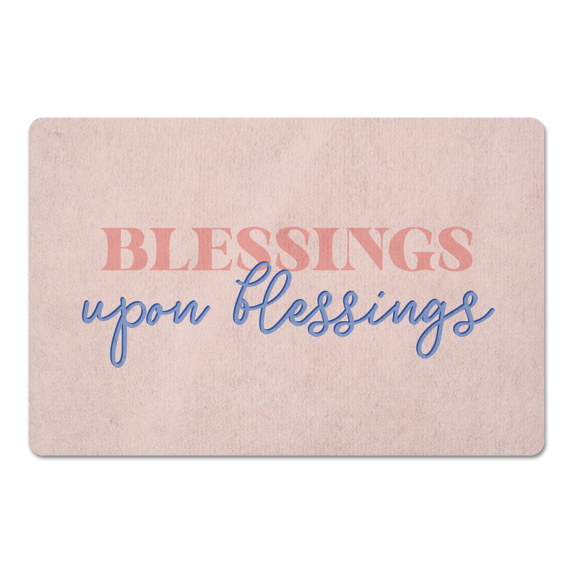 18" x 27" Blessings Upon Blessings Floor Mat