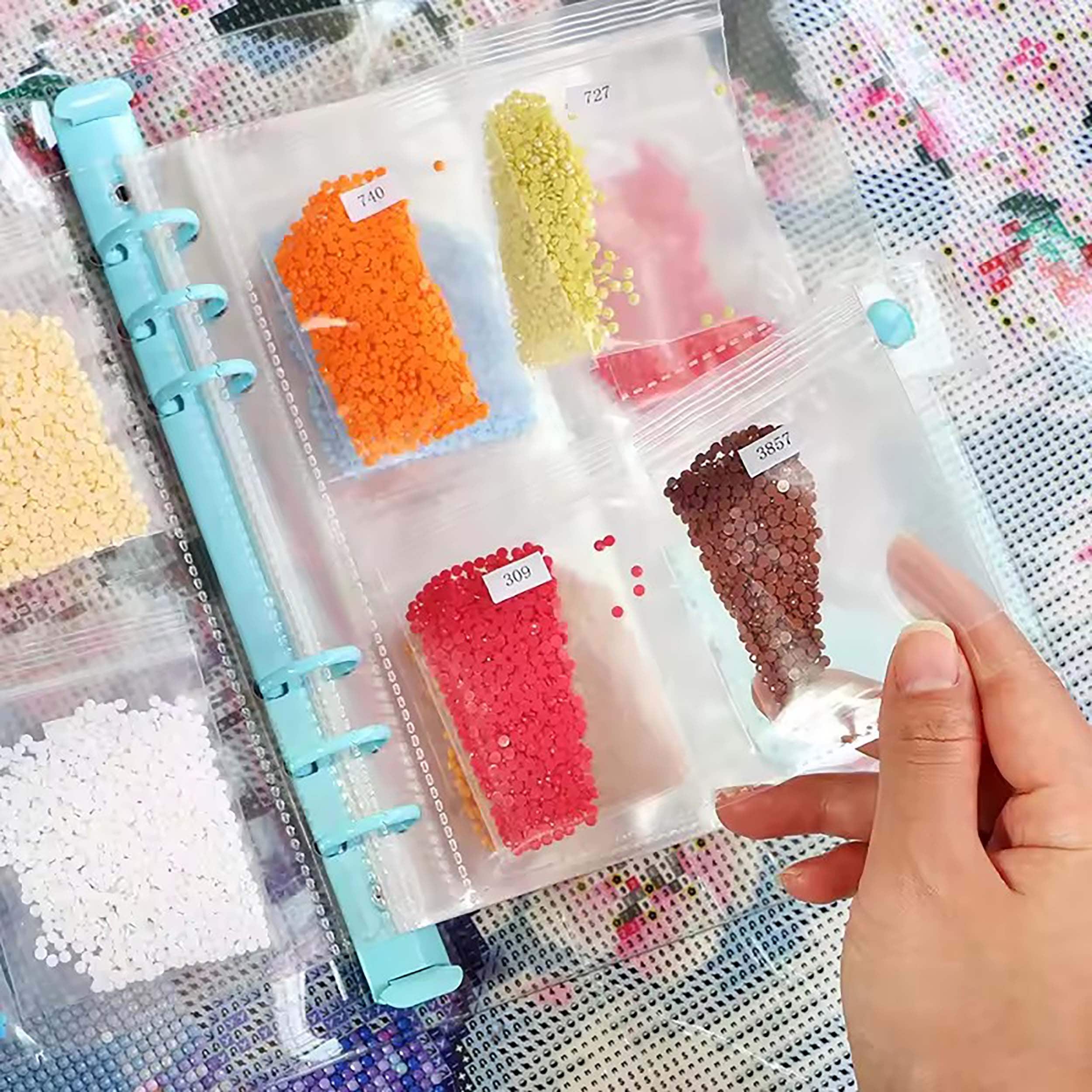 Sparkly Selections Blue Diamond Storage Folder Accessory Kit