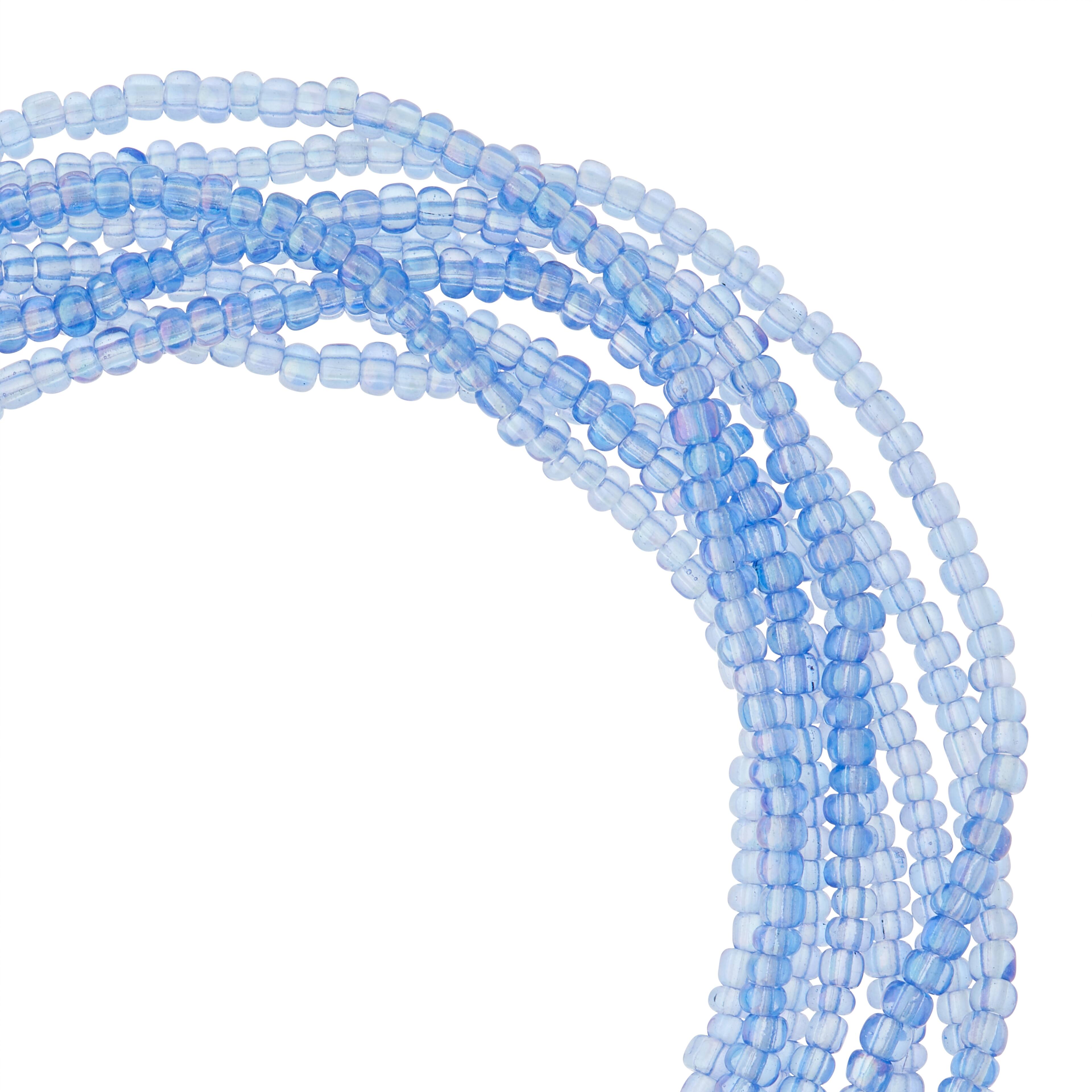 Royal Blue Glass Seed Beads, 6/0 by Bead Landing™