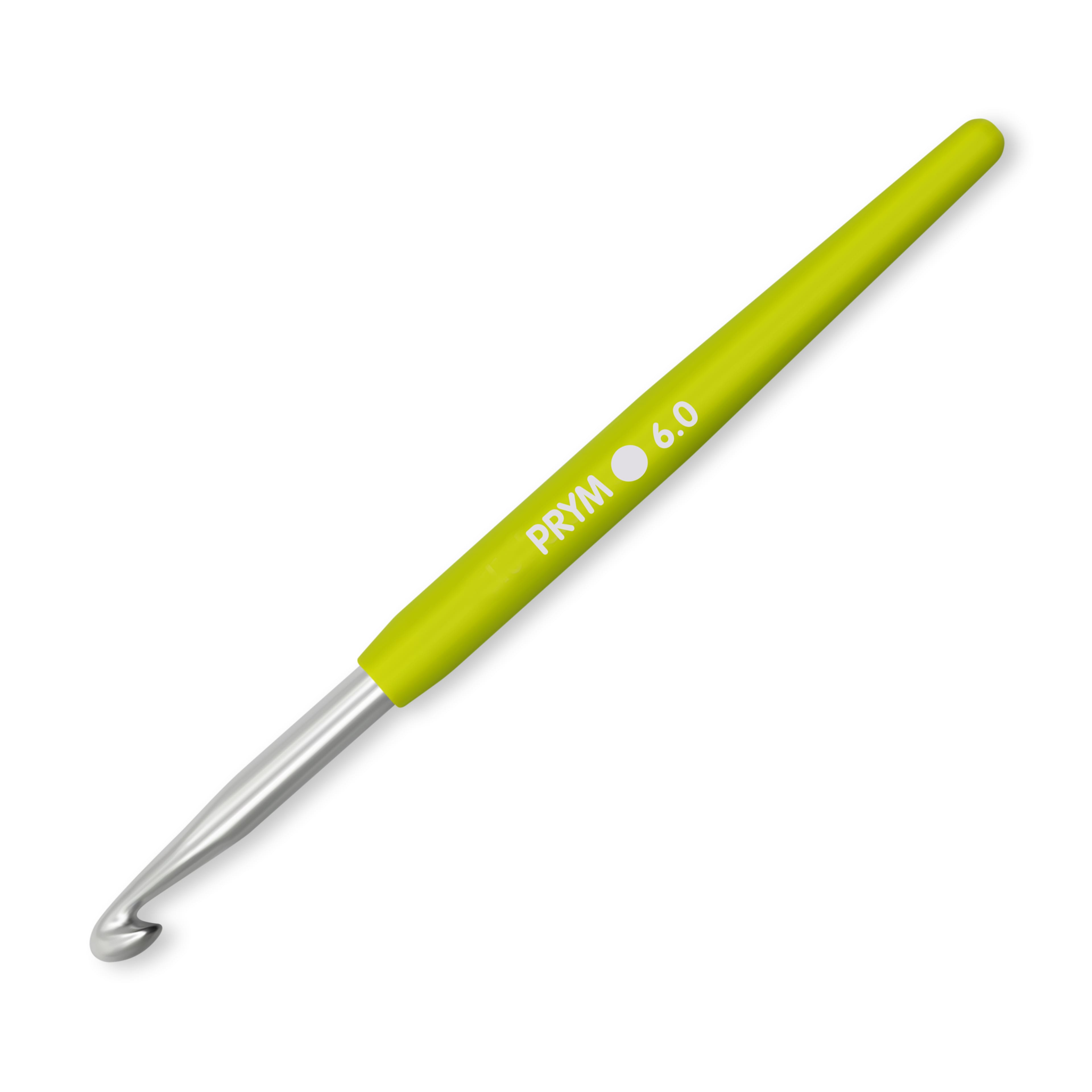 Prym® Soft Grip Aluminum Crochet Hook Set, A-J