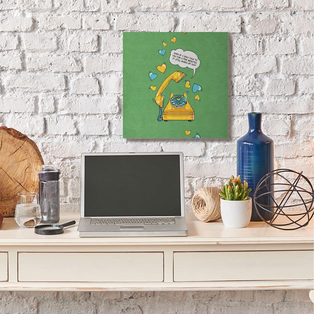 Stupell Industries Make My Day Canvas Wall Art
