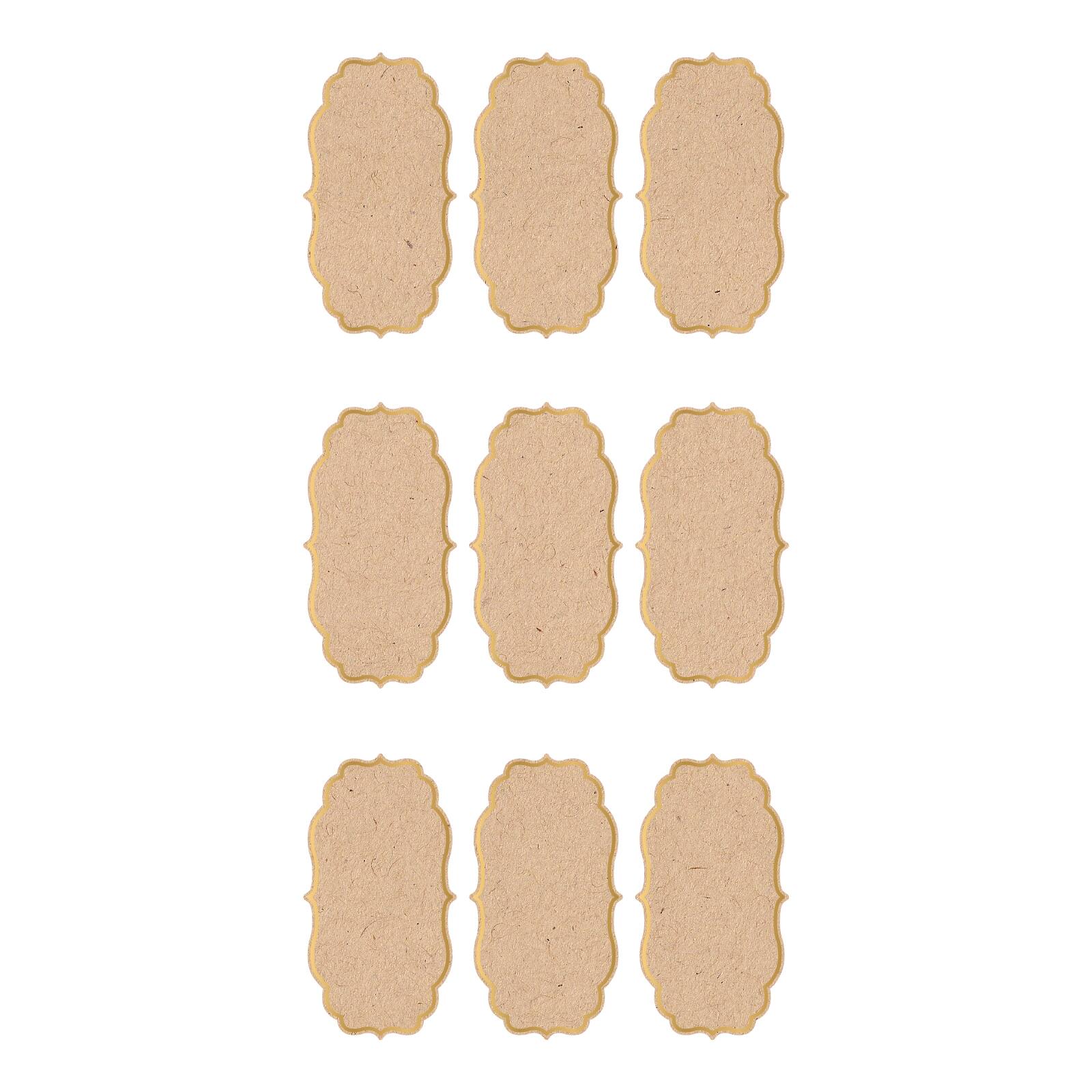 Scalloped Kraft Tags By Recollections™