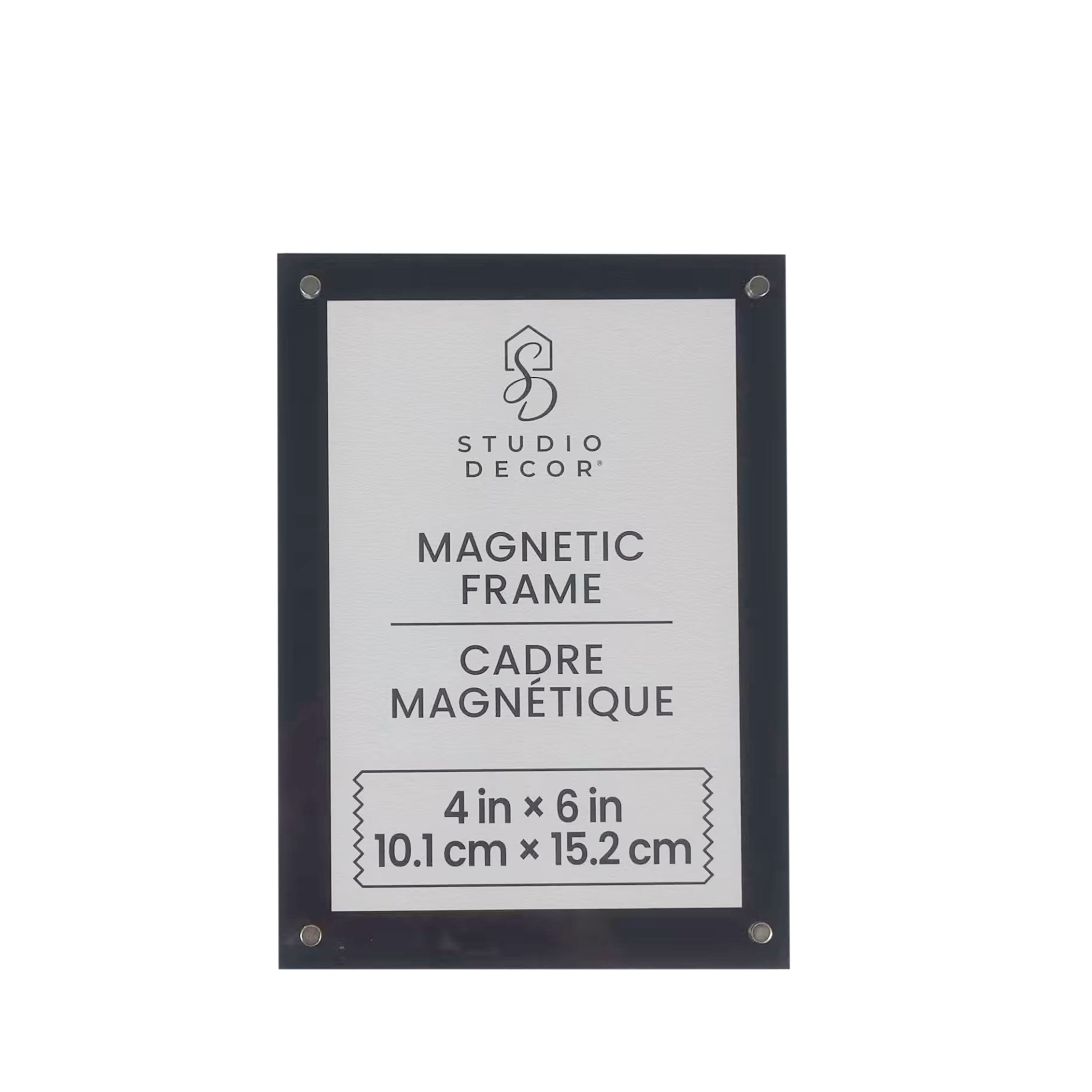 4" x 6" Acrylic Magnetic Frame by Studio Décor®