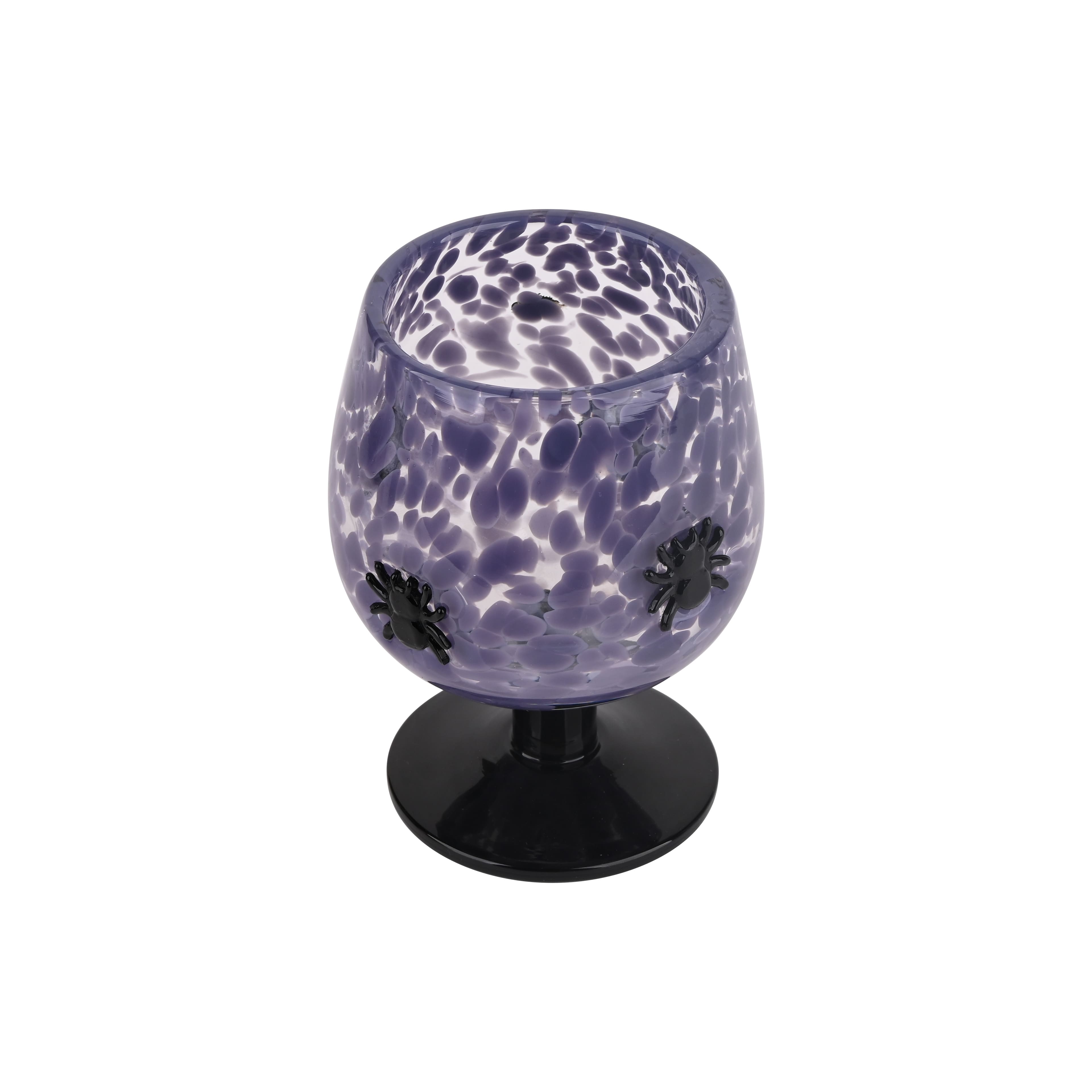10oz. Confetti Spider Icon Snifter Glass by Celebrate It™