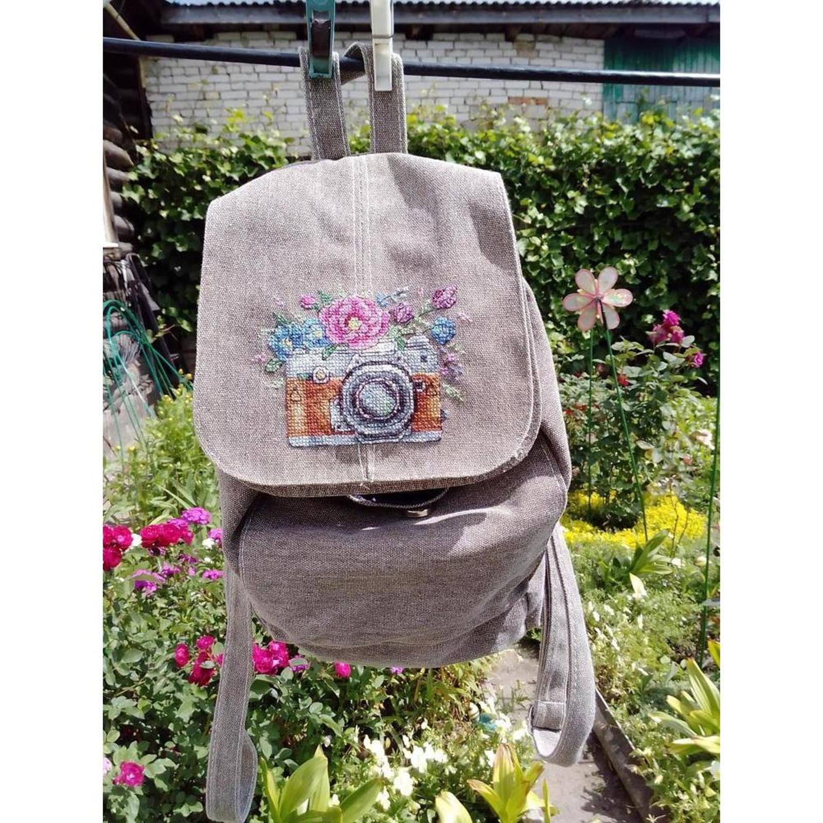 MP Studia Photo Camera Cross Stitch Kit