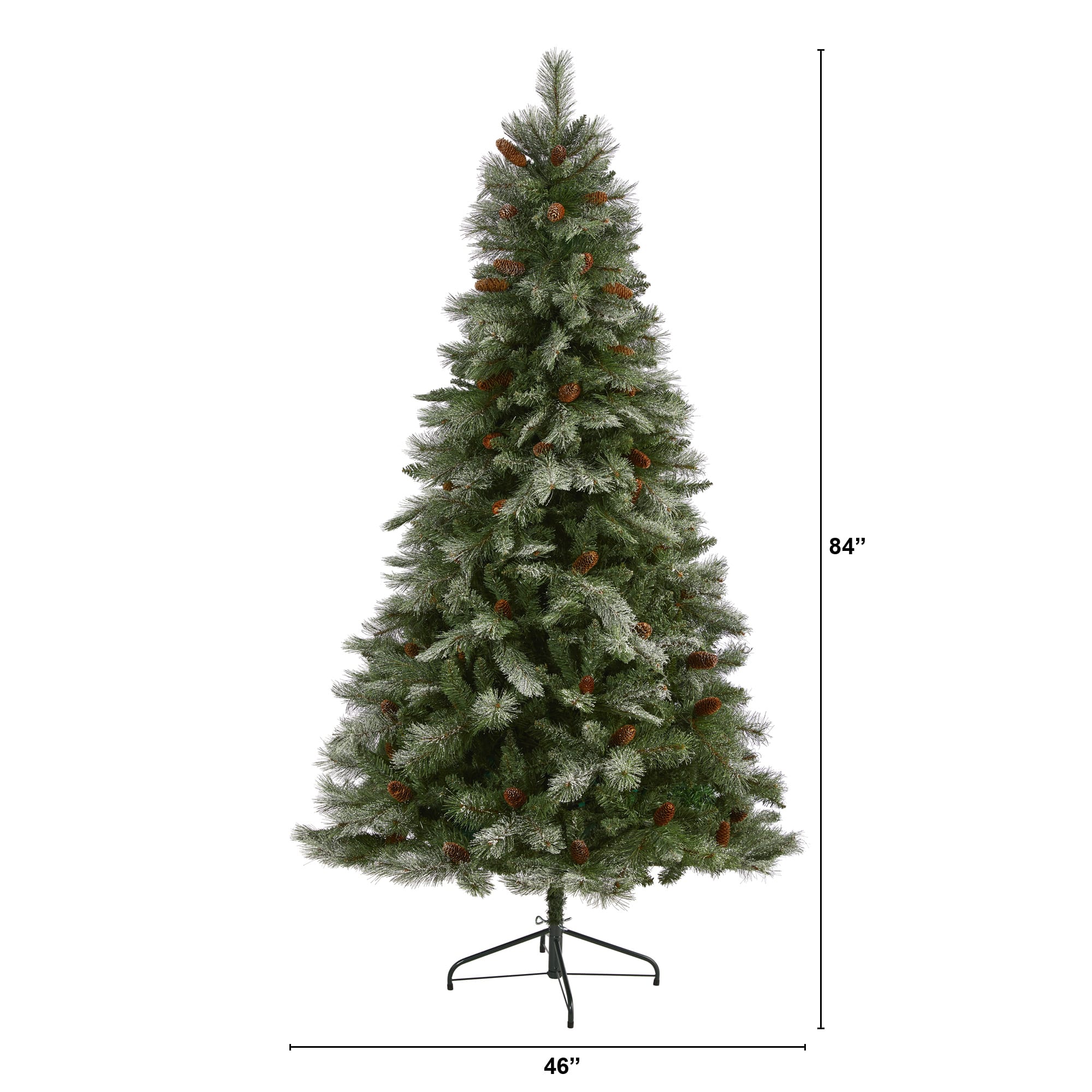 7ft. Unlit French Alps Mountain Pine Artificial Christmas Tree